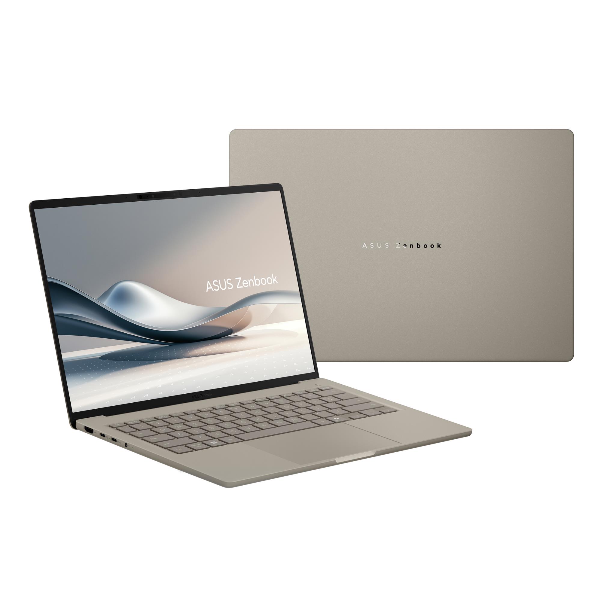 Notebook ASUS ZenBook Series UX3407QA-QD202W CPU Qualcomm Snapdragon X1-26-100 3 GHz 14 " 1920 x 1200 pixels RAM 16 GB LPDDR5x-SDRAM SSD 512 GB Discrete graphics Not available On-board graphics Yes OS installed Windows 11 Home Colour Beige Weight 980 g 90NB1501-M00E30 - Image 7