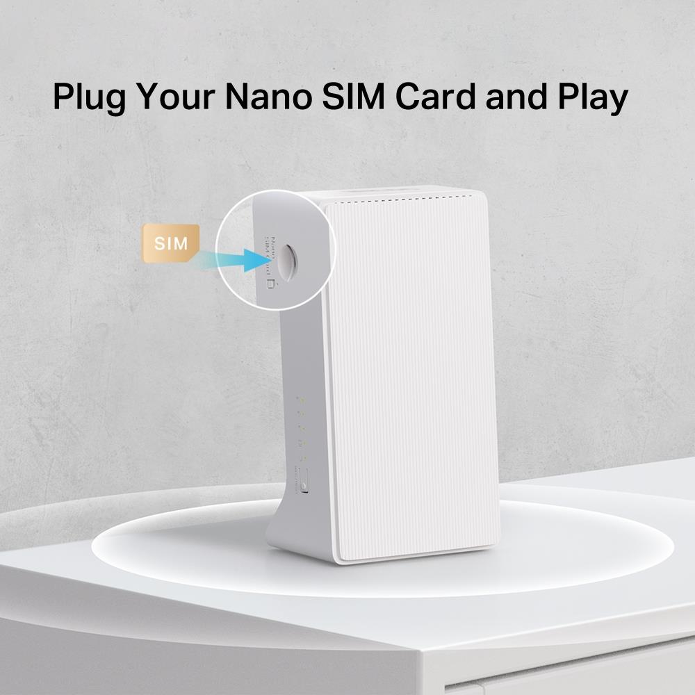 Wireless Router MERCUSYS Router LAN WAN ports 1 4G MB230-4G - Image 4