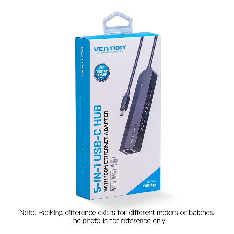 I/O HUB 5-IN-1 USB-C/0.15M TGOBB VENTION - Image 17