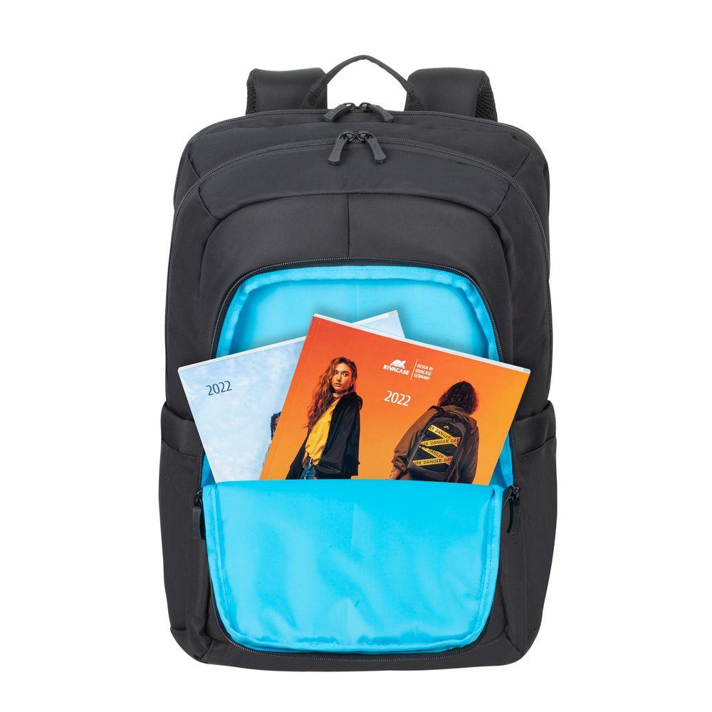 NB BACKPACK ALPEND. ECO 17.3"/7569 BLACK RIVACASE - Image 8