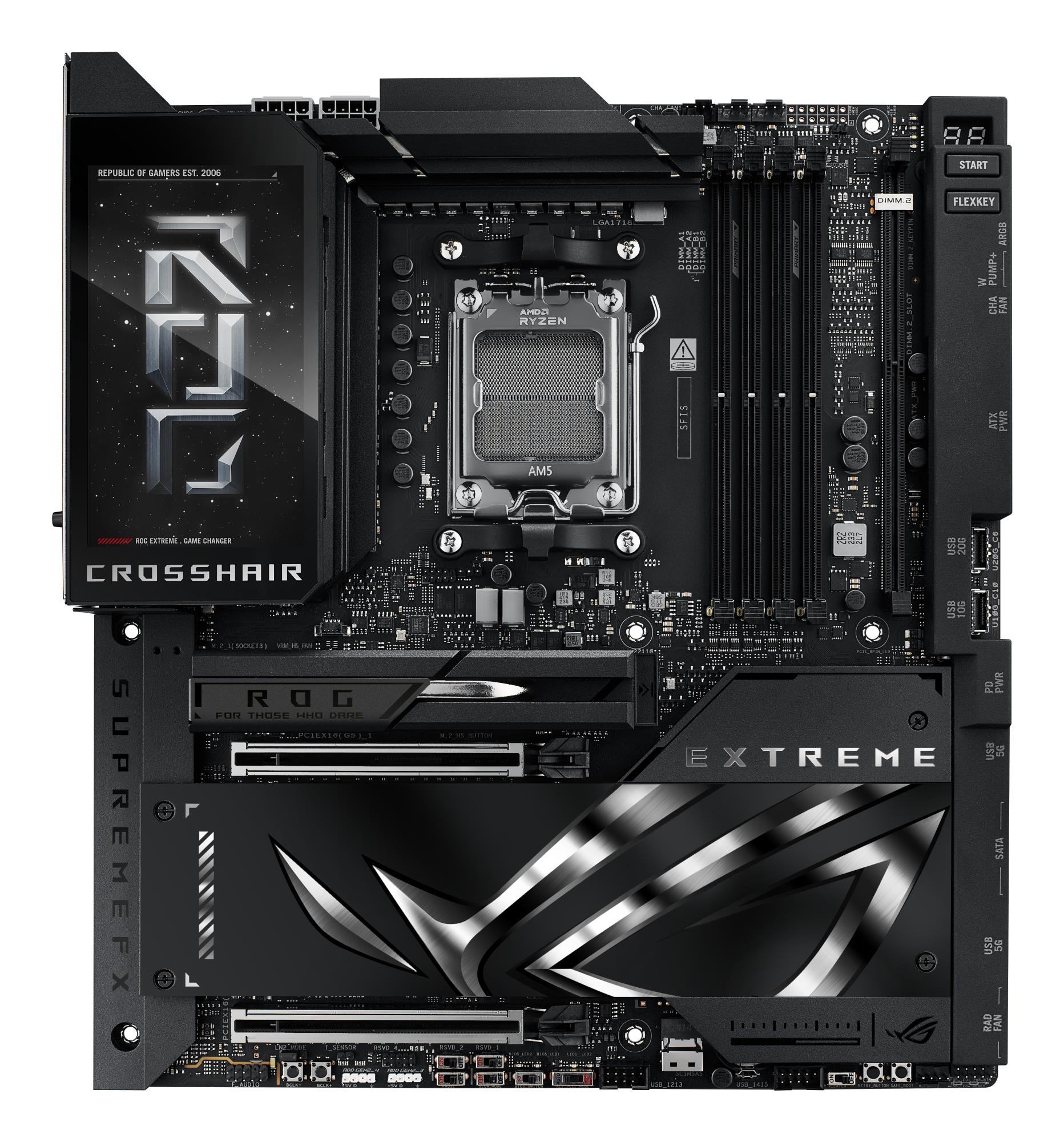 Mainboard ASUS AMD X870E SAM5 EATX Memory DDR5 Memory slots 4 CROSSHAIRX870EEXTREME - Image 2