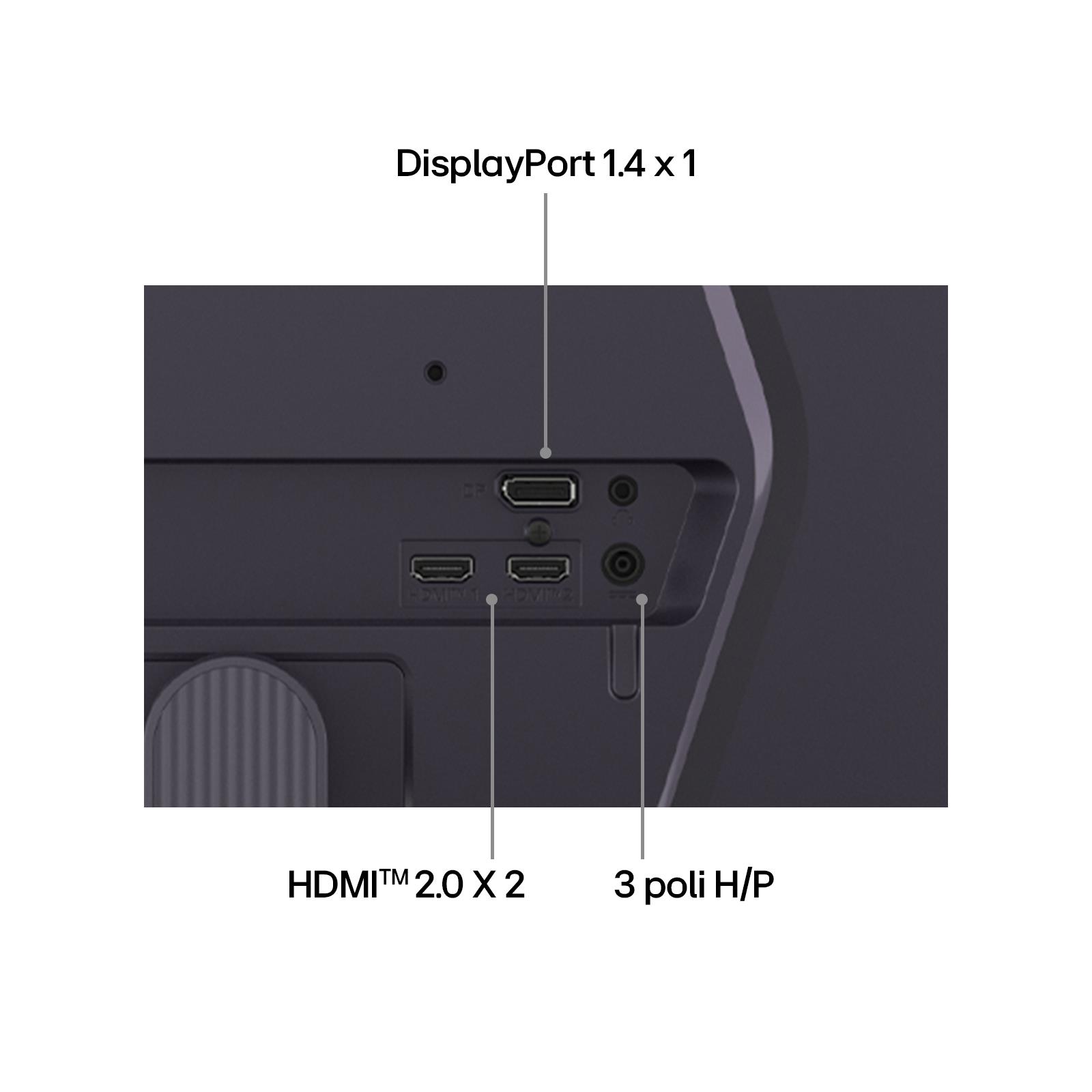 LCD Monitor LG 27 " 1920 x 1080 pixels Full HD Native aspect ratio 16:9 LCD Flat 27G523B-B - Image 8