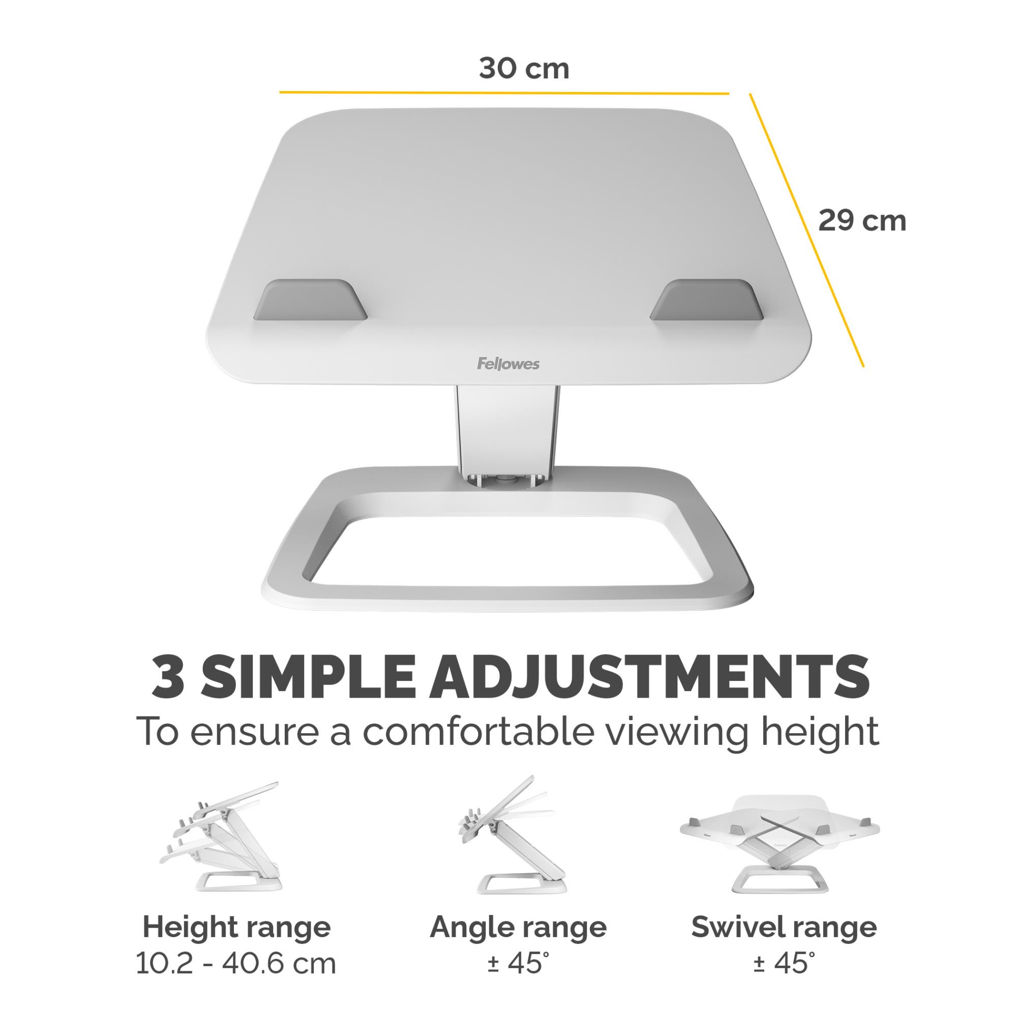 NB ACC STAND HANA LT/WHITE 100016995 FELLOWES - Image 4