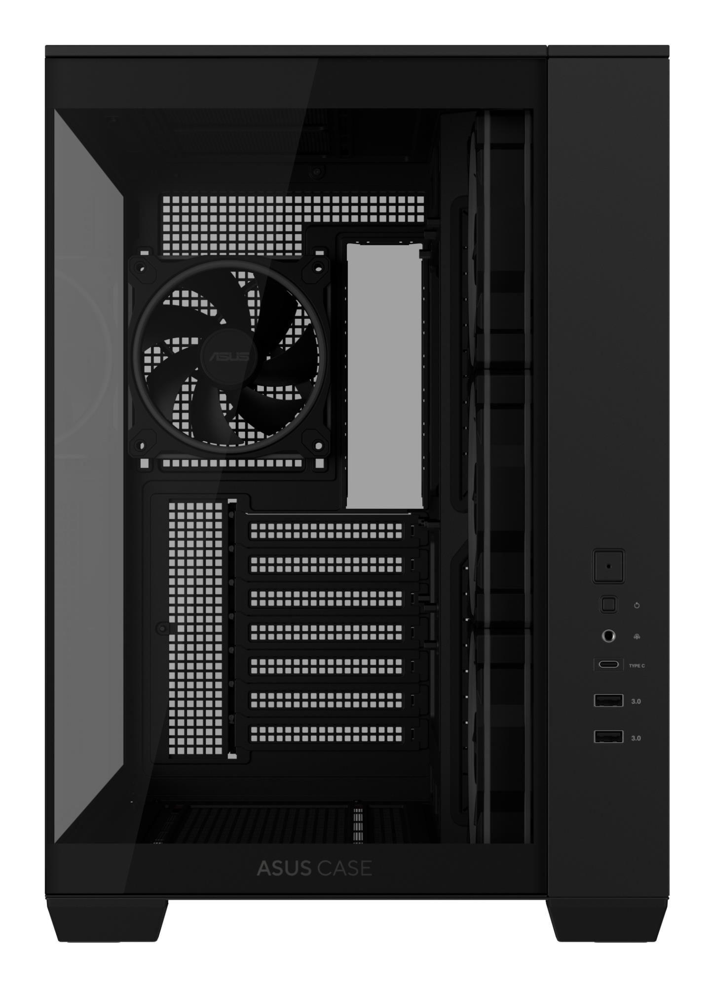 Case ASUS ATX/micro ATX/Mini-ITX Black PC A32PLUSTGARGBBLACK - Image 4