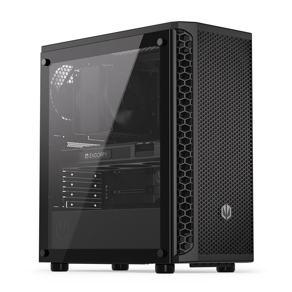Case ENDORFY Signum 300 Air MidiTower Case product features Transparent panel Not included ATX MicroATX MiniITX Colour Black EY2A005