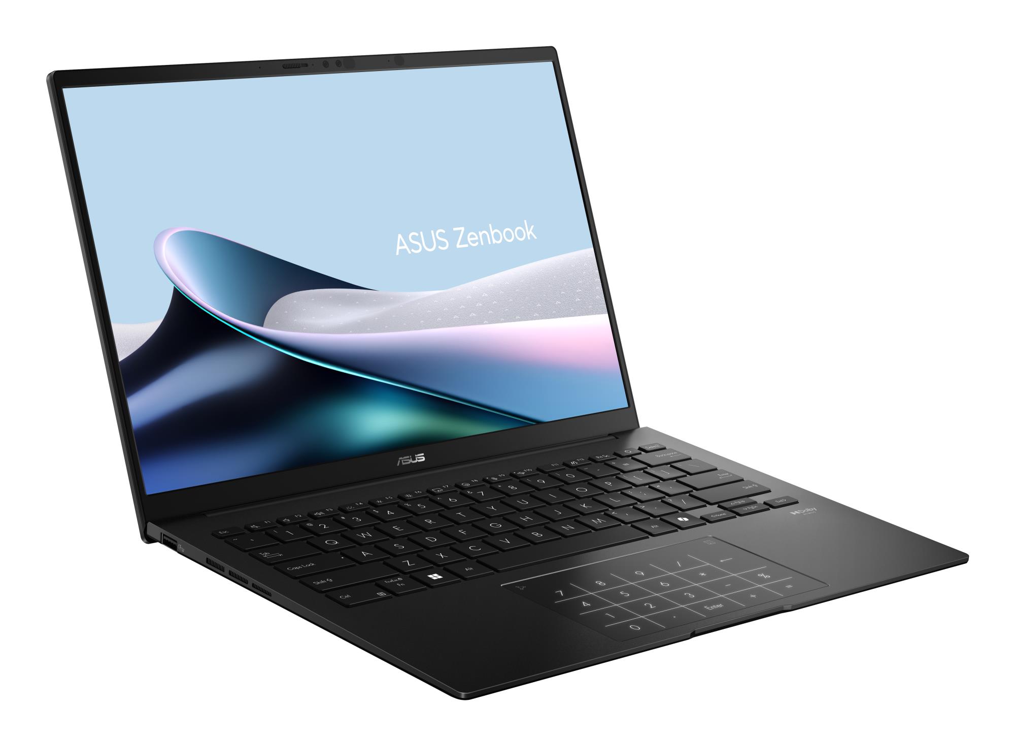Notebook ASUS ZenBook Series UM3406GA-QD002W CPU AMD RyzenT AI 5 430 2 GHz 14 " 1920 x 1200 pixels RAM 16 GB LPDDR5x-SDRAM SSD 1000 GB Discrete graphics Not available On-board graphics Yes OS installed Windows 11 Home Colour Black Weight 1.2 kg 90NB17R1-M00020 - Image 2