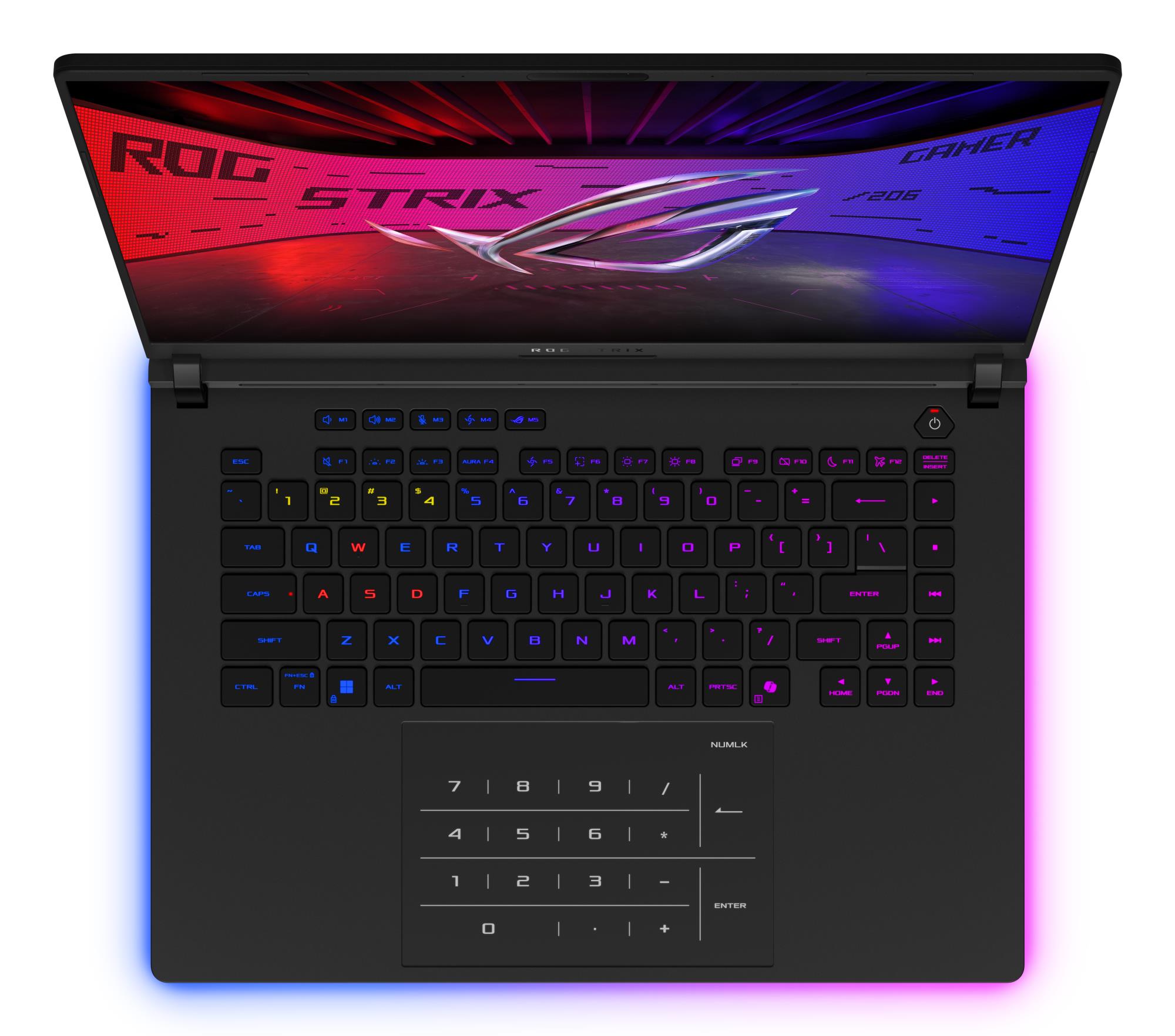 Notebook ASUS ROG Strix SCAR 16 (2025) G635LX-RW042W CPU Core Ultra U9-275HX 2700 MHz 16" 2560x1600 RAM 64GB DDR5 5600 MHz SSD 1TB+1TB NVIDIA GeForce RTX 5090 24GB ENG Windows 11 Home 2.8 kg 90NR0L81-M003L0 - Image 5