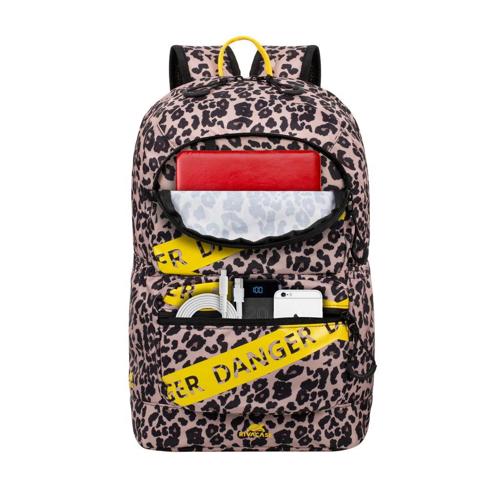 NB BACKPACK URBAN 14L 13.3"/5421 LEOPARD RIVACASE - Image 7
