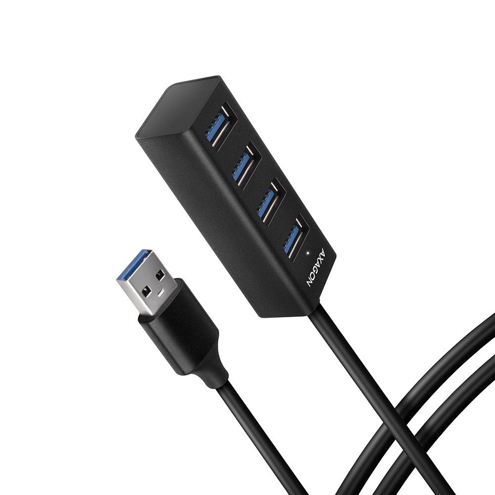 I/O HUB USB3.2 4PORT MINI/1.2M HUE-M1AL AXAGON - Image 5