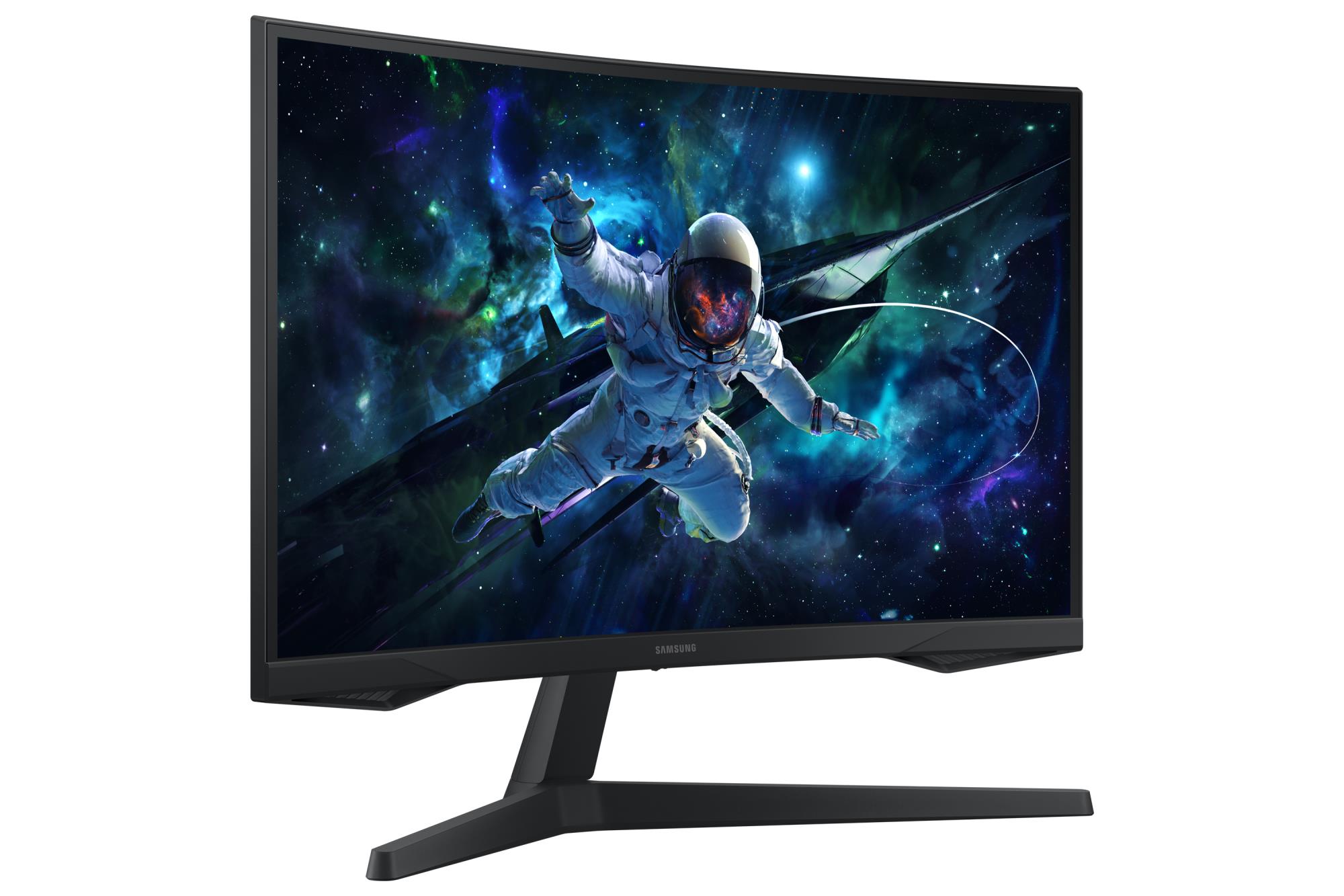 LCD Monitor SAMSUNG 27 " 2560 x 1440 pixels Wide Quad HD Native aspect ratio 16:9 LED Curved LS27CG554EUXEN - Image 4