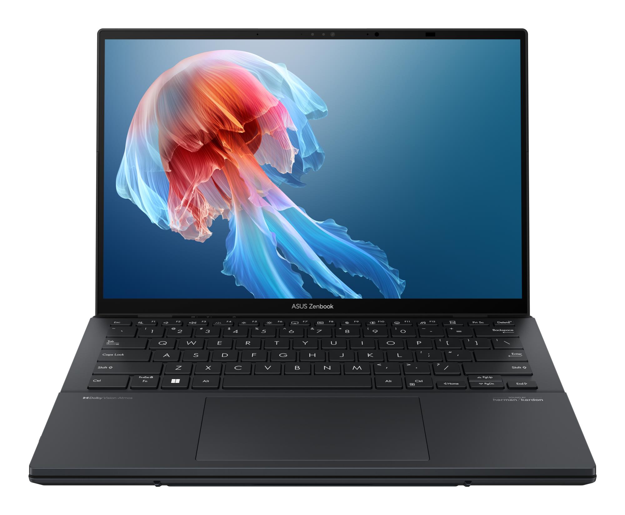 Notebook ASUS ZenBook Series DUO UX8406CA-PZ009W CPU Core Ultra U9-285H 2900 MHz 14" Touchscreen 2880x1800 RAM 32GB LPDDR5x SSD 2TB Intel Arc Graphics Integrated ENG Windows 11 Home Grey 1.65 kg 90NB14X1-M00820