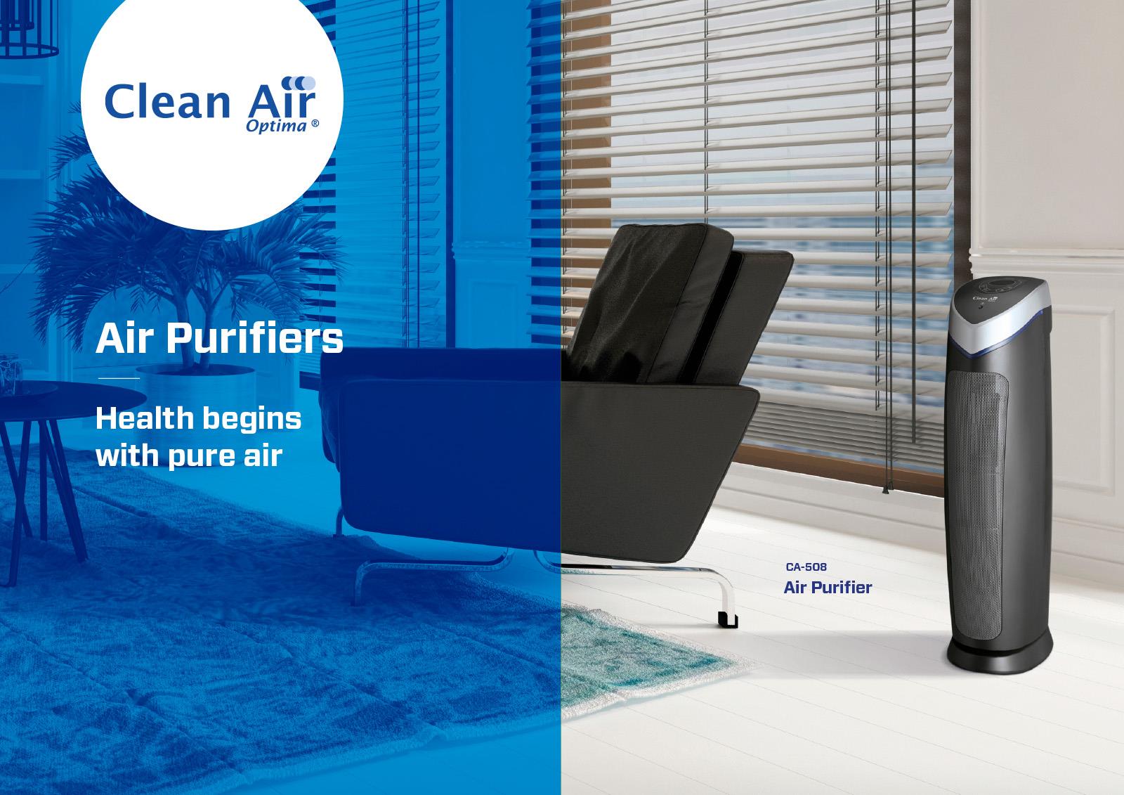 AIR PURIFIER HEPA UV/CA-508 CLEAN AIR OPTIMA - Image 8