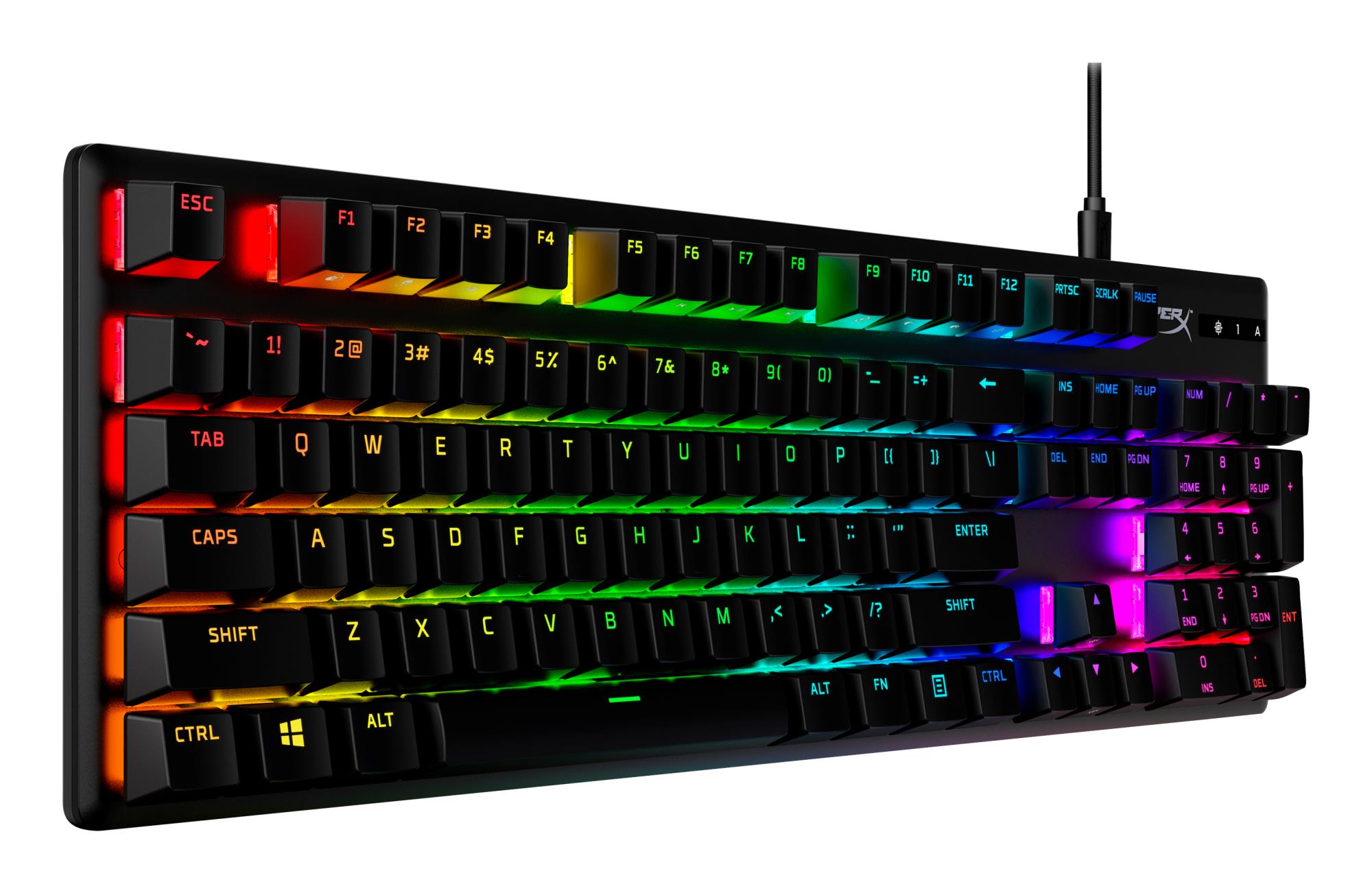 KEYBOARD ALLOY ORIGINS PBT HX/RED 639N3AA#ABA HYPERX - Image 2