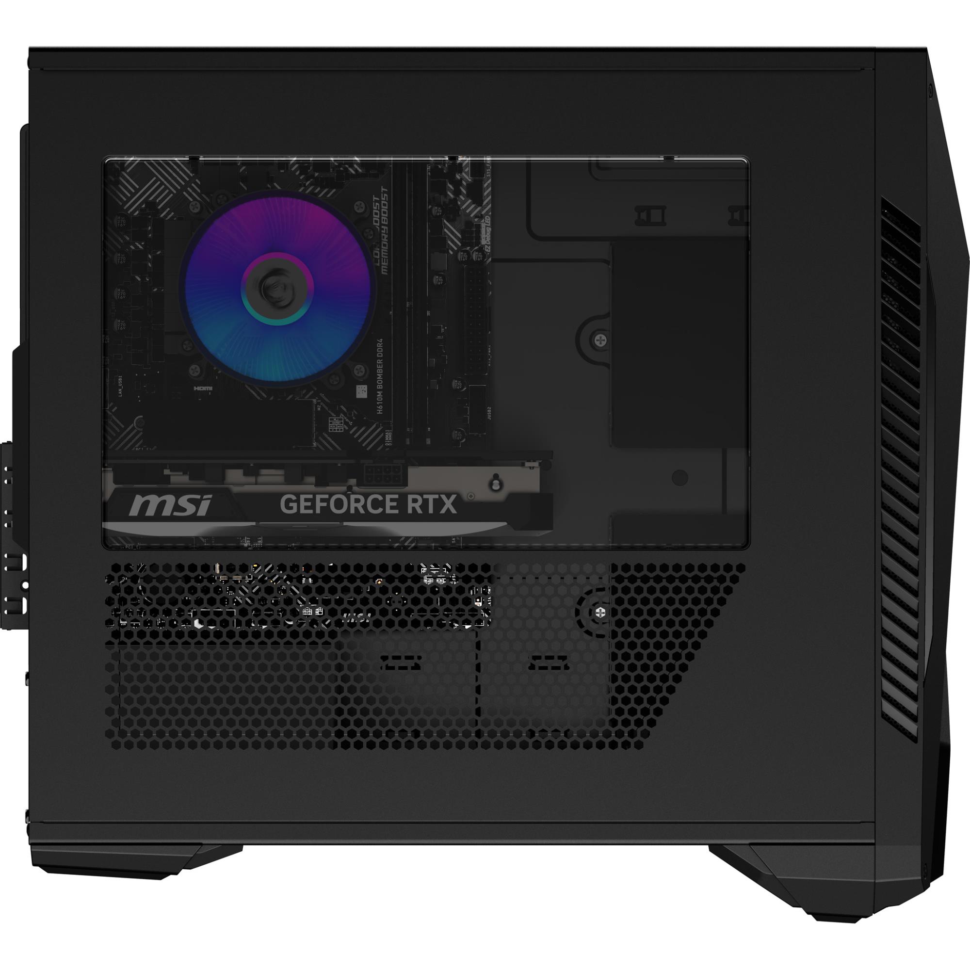 PC MSI Desktop Intel® CoreT i5 i5-14400F 16 GB DDR5-SDRAM Storage SSD SSD 1 TB NVIDIA GeForce RTX 5060 Ti On board graphics Not available Wi-Fi Yes Bluetooth Yes Windows 11 Home MAGINFS314NVM5-3430EU - Image 6