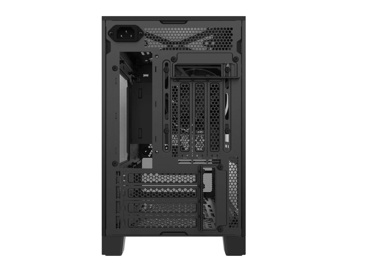 Case MONTECH micro ATX/Mini-ITX Black Mini Tower PC Ten TEN(B) - Image 4