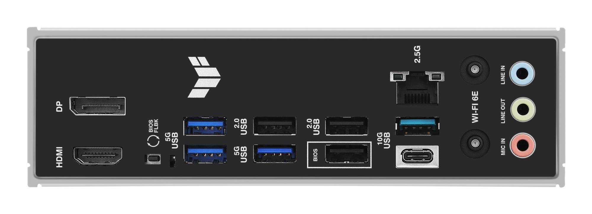 Mainboard ASUS AMD B850 SAM5 ATX Memory DDR5 Memory slots 4 1xPCI-Express 4.0 1x 1xPCI-Express 4.0 16x 1xPCI-Express 5.0 16x 3xM.2 1xHDMI 1xDisplayPort 3xUSB 2.0 4xUSB 3.2 1xUSB-C 1xRJ45 3xAudio port TUFGAMINGB850-EWIFI - Image 7
