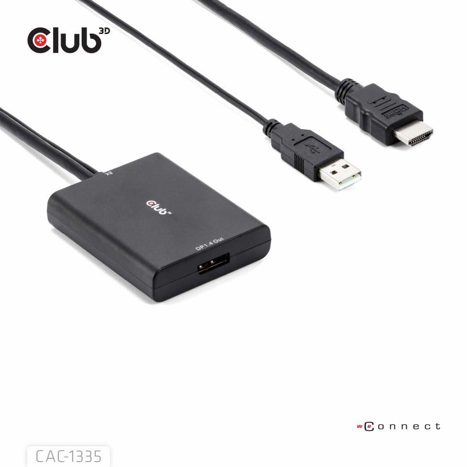 I/O ADAPTER DP TO USB/HDMI/M/F CAC-1335 CLUB3D - Image 2