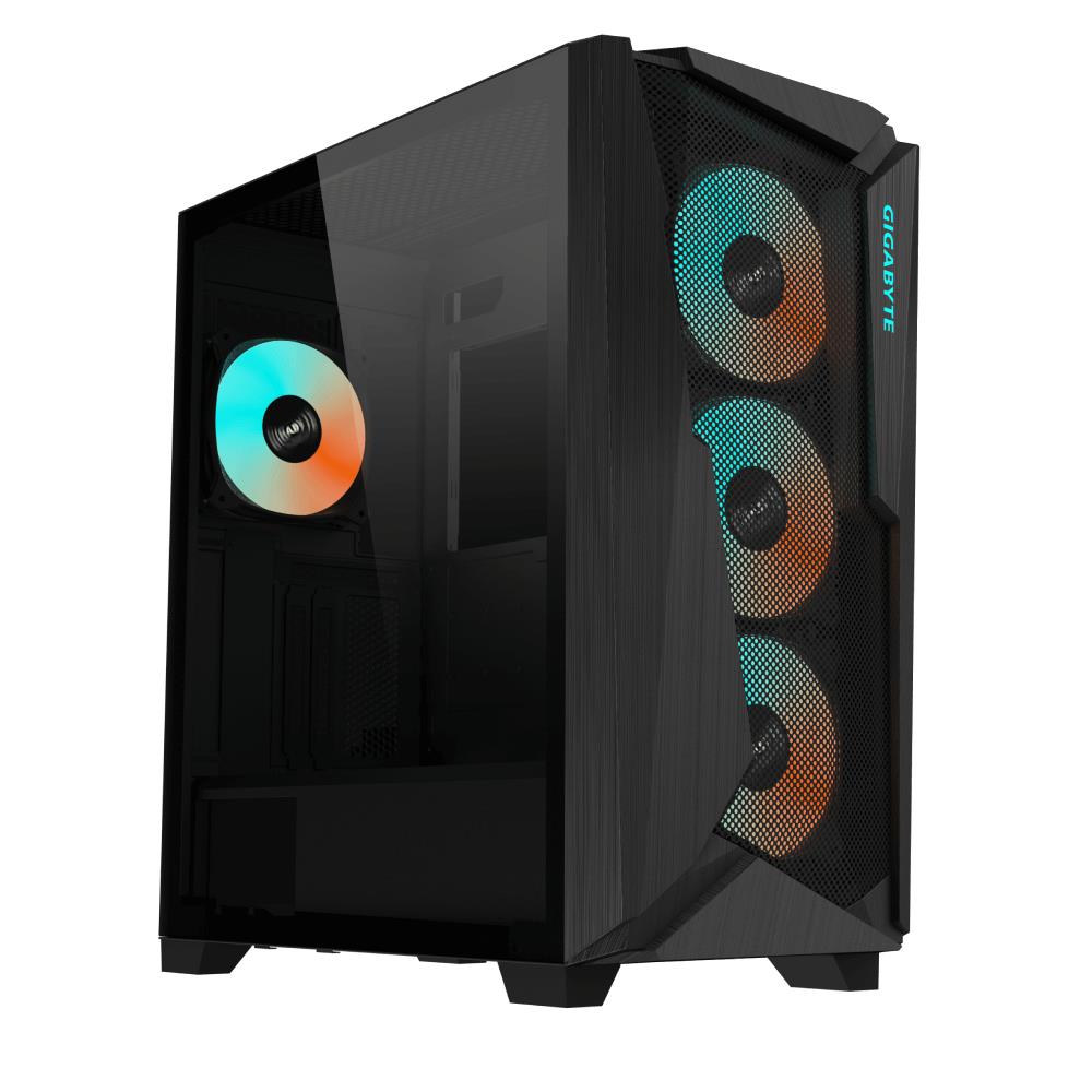 Case GIGABYTE C301G V2 BLACK MidiTower Case product features Transparent panel Not included ATX EATX MicroATX MiniITX Colour Black C301GV2