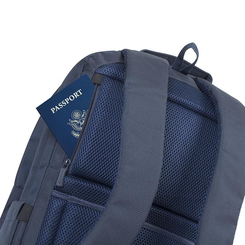 NB BACKPACK TEGEL 17.3"/8460 DARK BLUE RIVACASE - Image 5