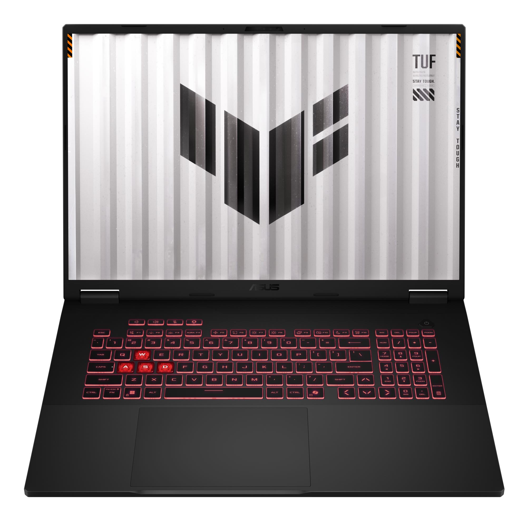 Notebook ASUS TUF Gaming A18 (2025) FA808UM-S8015W CPU Ryzen 7 260 18" 1920x1200 RAM 16GB DDR5 5600 MHz SSD 512GB NVIDIA GeForce RTX 5060 8GB ENG Windows 11 Home Grey 2.6 kg 90NR0NN1-M003S0 - Image 3