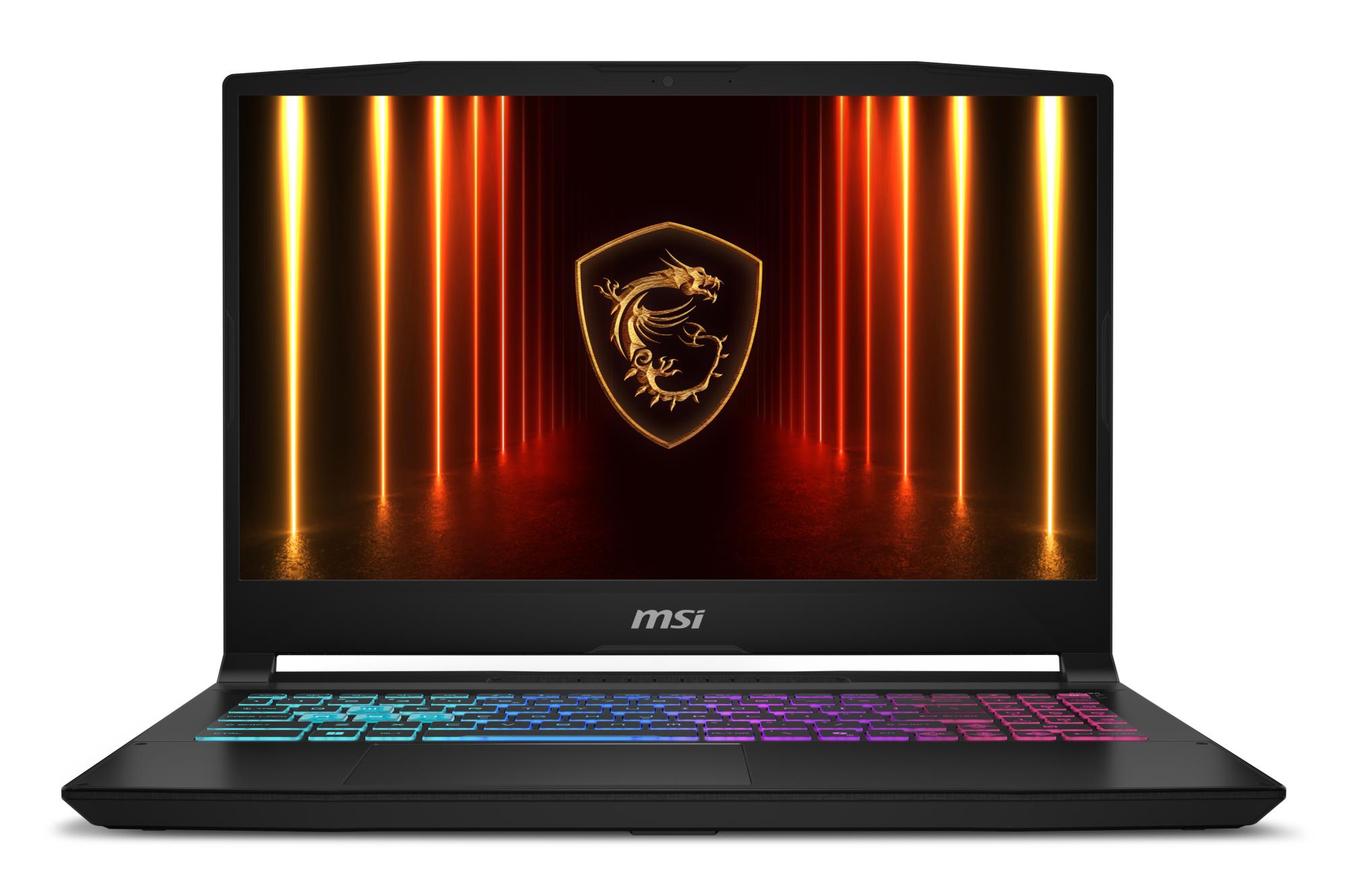 Notebook MSI Katana 15 HX B14WFK CPU Intel® CoreT i7 i7-14650HX 15.6 " 1920 x 1080 pixels RAM 16 GB DDR5-SDRAM SSD 1000 GB Discrete graphics NVIDIA GeForce RTX 5060 8 GB On-board graphics Yes Numeric keypad Yes OS installed Windows 11 Home Colour Black Weight 2.4 kg 5600 MHz KATANA15HXB14WFK-845NL
