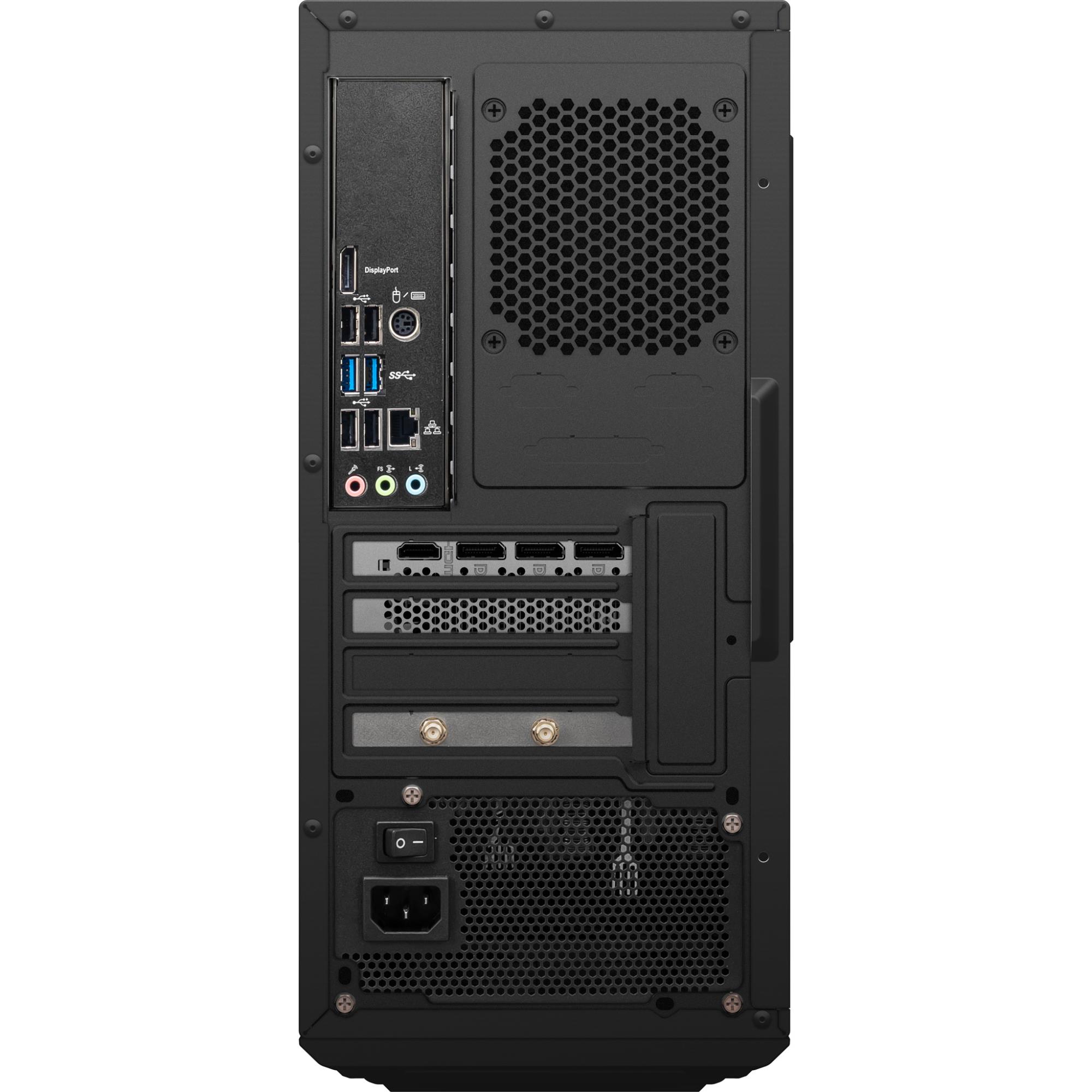 PC MSI Desktop Intel® CoreT i5 i5-14400F 16 GB DDR5-SDRAM Storage SSD SSD 1 TB NVIDIA GeForce RTX 5060 Ti On board graphics Not available Wi-Fi Yes Bluetooth Yes Windows 11 Home MAGINFS314NVM5-3430EU - Image 8