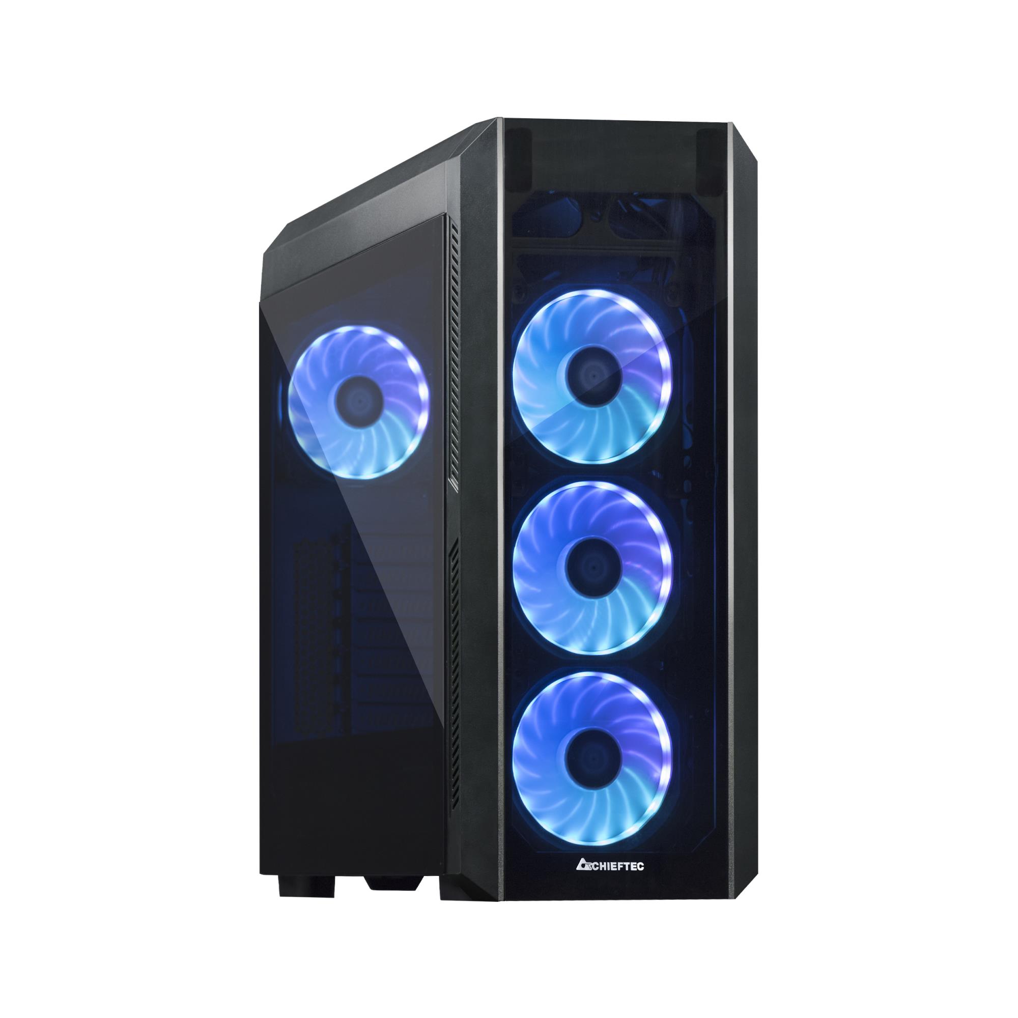 Case CHIEFTEC ATX/micro ATX/Mini-ITX Black Tower PC Scorpion 3 GL-03B-OP - Image 2