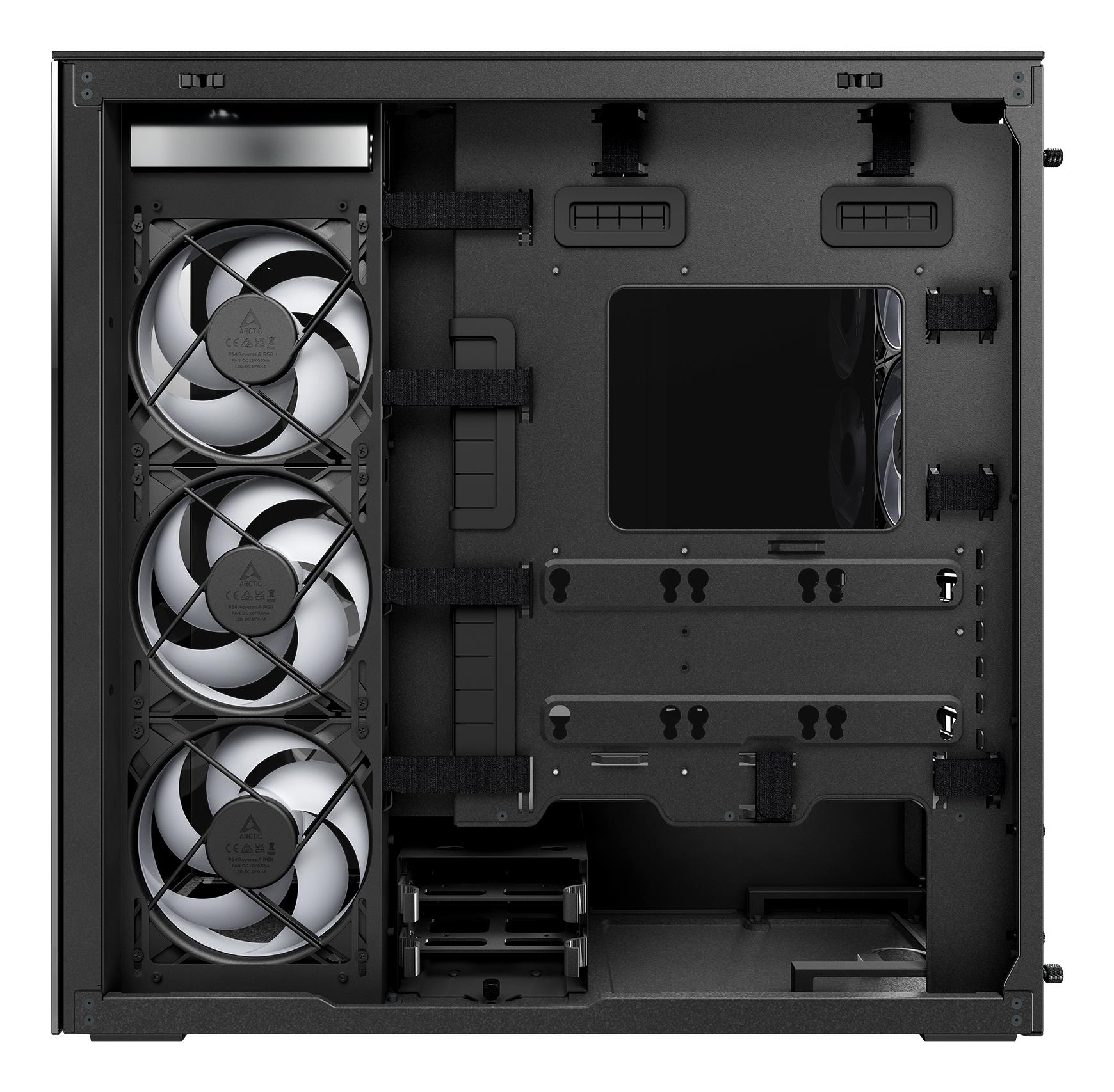 Case ARCTIC EATX Black Midi Tower PC ACPCC00015A - Image 11