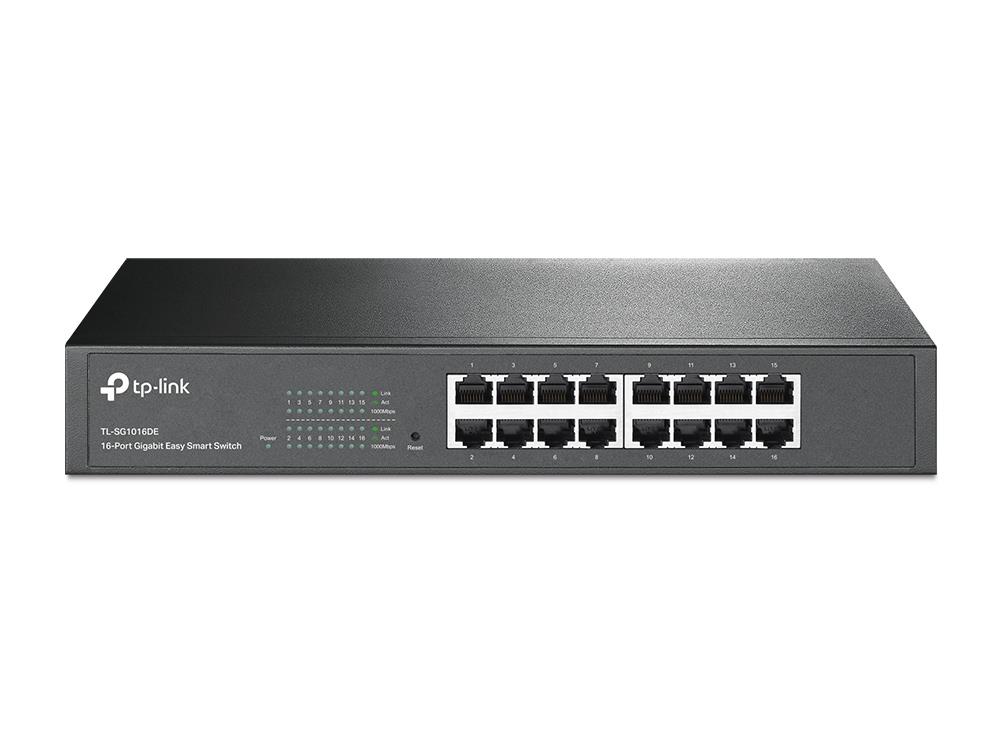 Switch TP-LINK 16x10Base-T / 100Base-TX / 1000Base-T TL-SG1016DE