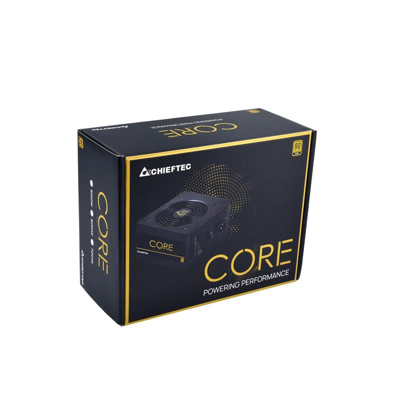 Power Supply CHIEFTEC 700 Watts Efficiency 80 PLUS GOLD PFC Active BBS-700S - Image 4