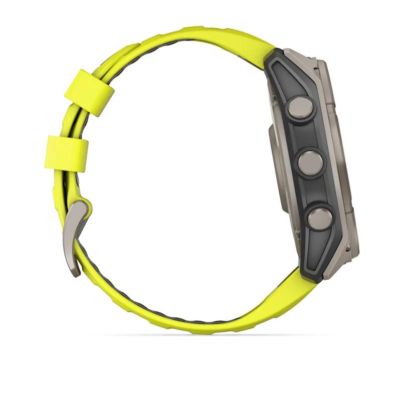 SMARTWATCH FENIX 8 SAPP. SOLAR/YELLOW 010-02907-21 GARMIN - Image 2