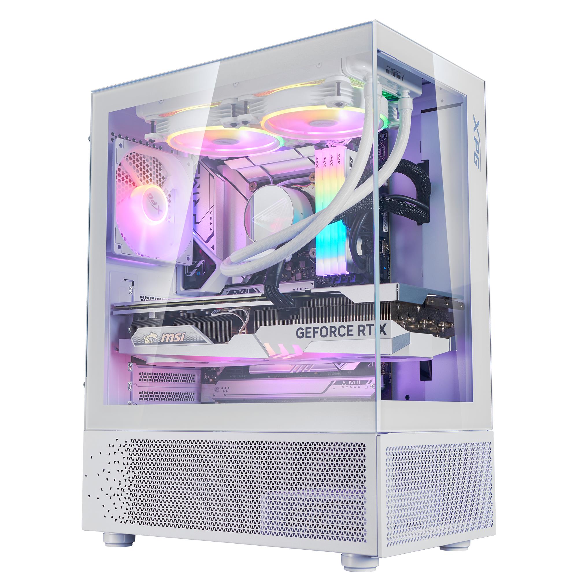 Case ADATA INVADER X MINI MidiTower Case product features Transparent panel ATX MicroATX MiniITX Colour White INVADERXMINIMT-WHCWW - Image 9
