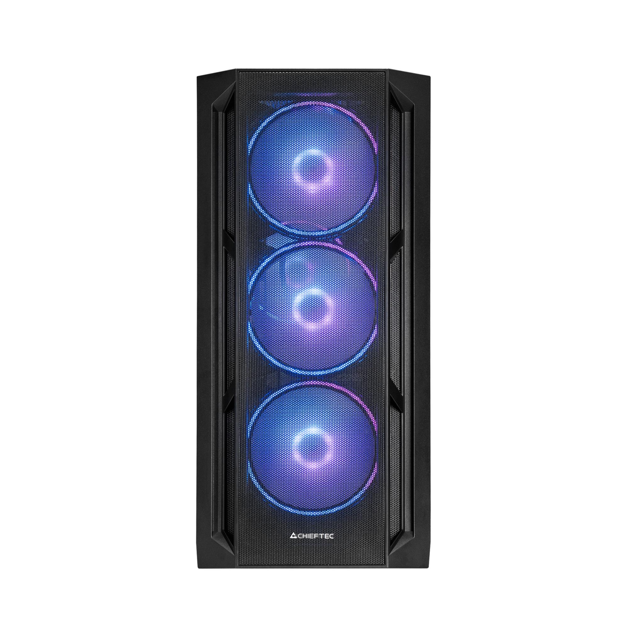 Case CHIEFTEC APEX LUMO Tower ATX EATX MicroATX MiniITX Colour Black GA-01B-L-OP - Image 6