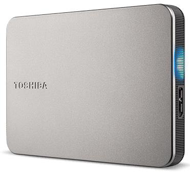 External HDD TOSHIBA 2000 GB Colour Silver HDTX220ESCAA - Image 3