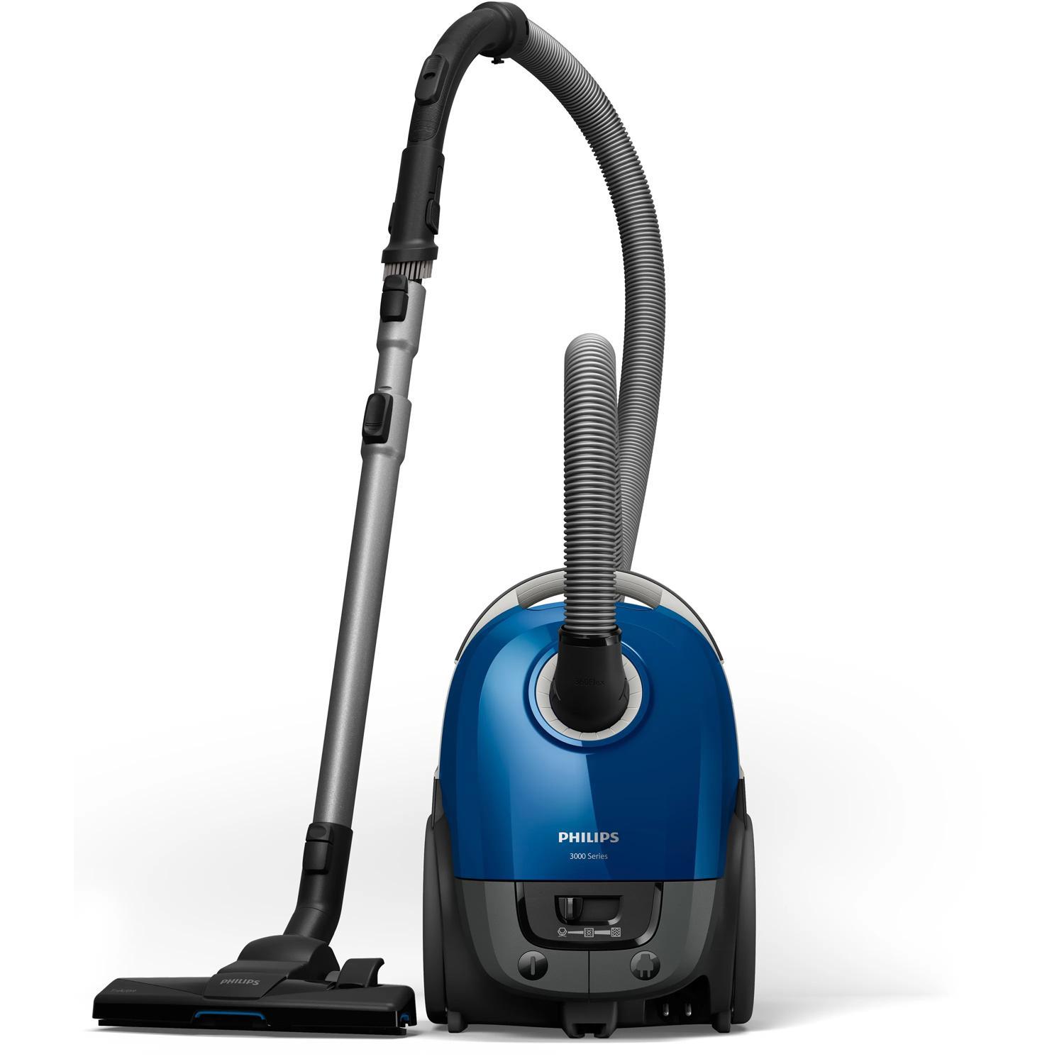 Vacuum Cleaner PHILIPS XD3110/09 Cordless/Bagged 900 Watts Capacity 3 l Noise 79 dB Black / Blue Weight 4.6 kg XD3110/09 - Image 2