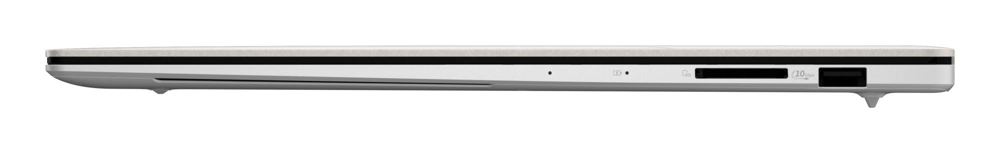 Notebook ASUS ZenBook Series UM5606WA-RK217W CPU AMD Ryzen AI 9 365 2000 MHz 16" 2880x1800 RAM 24GB LPDDR5x SSD 1TB AMD Radeon 880M Graphics Integrated ENG Card Reader SD Windows 11 Home White 1.5 kg 90NB13M2-M00FV0 - Image 3