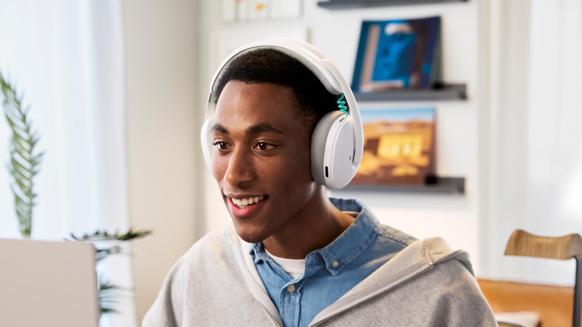 HEADSET G325 LIGHTSPEED/WHITE 981-001531 LOGITECH - Image 7