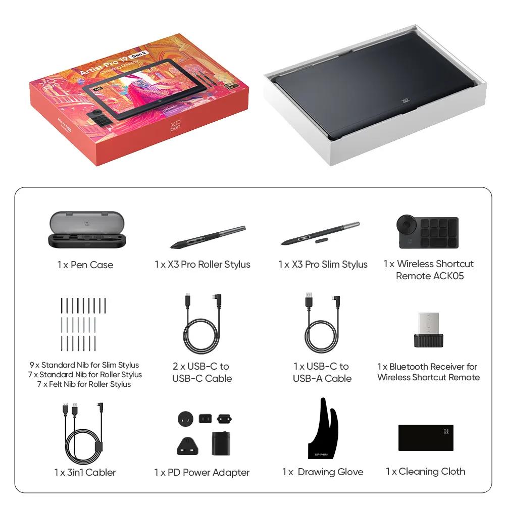 GRAPHIC TABLET 409X230MM/ARTIST PRO 19 (GEN 2) XPPEN - Image 18