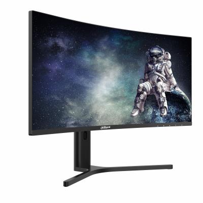 LCD Monitor DAHUA 34 " 3440 x 1440 pixels UltraWide Quad HD Native aspect ratio 21:9 LCD Curved DHI-LM34-E330CA - Image 2