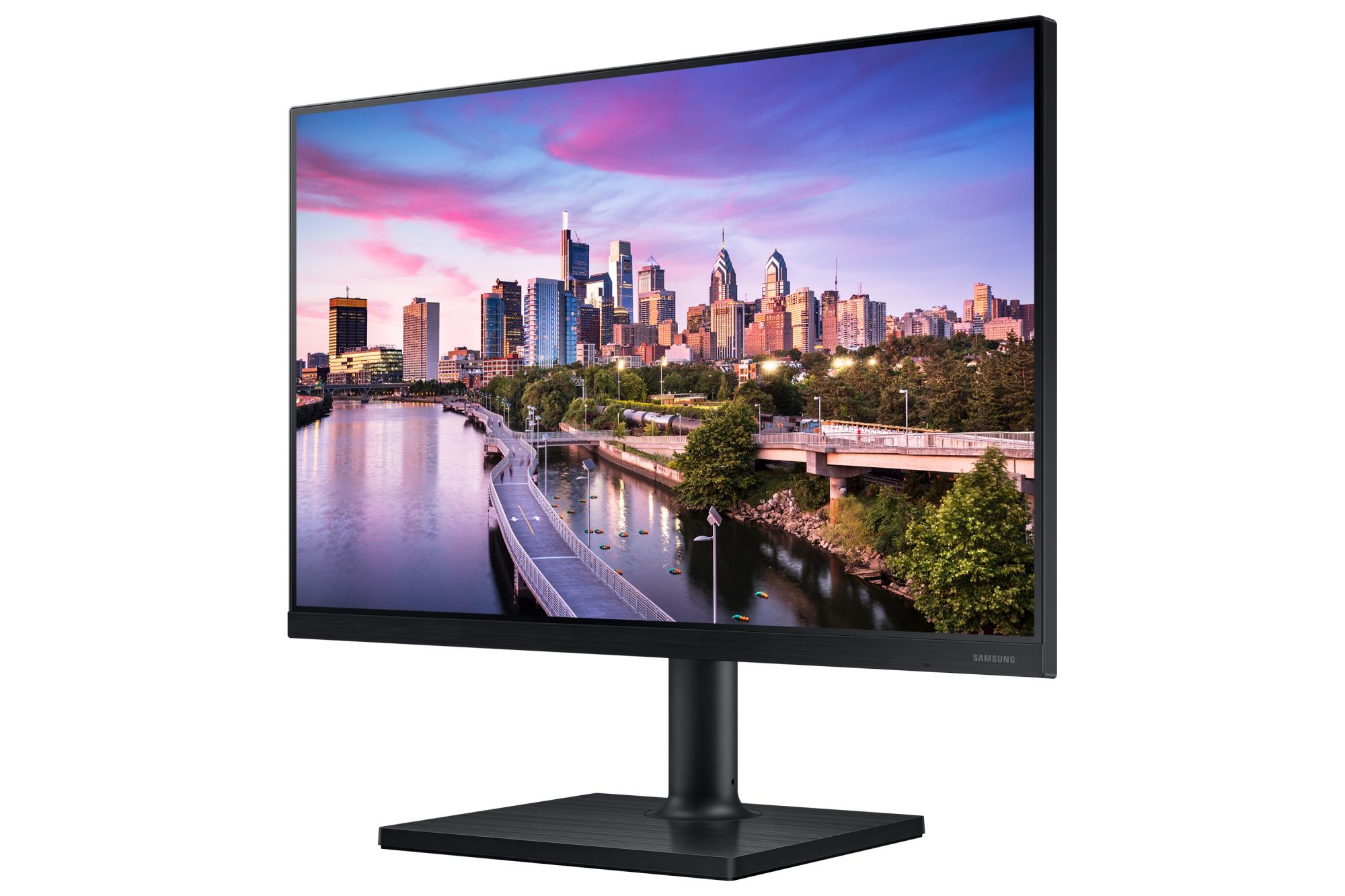 LCD Monitor SAMSUNG T45F 24" Business Panel IPS 1920x1200 16:10 75Hz Speakers Swivel Pivot Height adjustable Tilt Colour Black LF24T450GYUXEN - Image 5