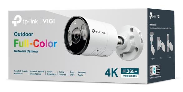 NET CAMERA BULLET H.265+ 8MP/INSIGHT S385(4MM) TP-LINK - Image 4