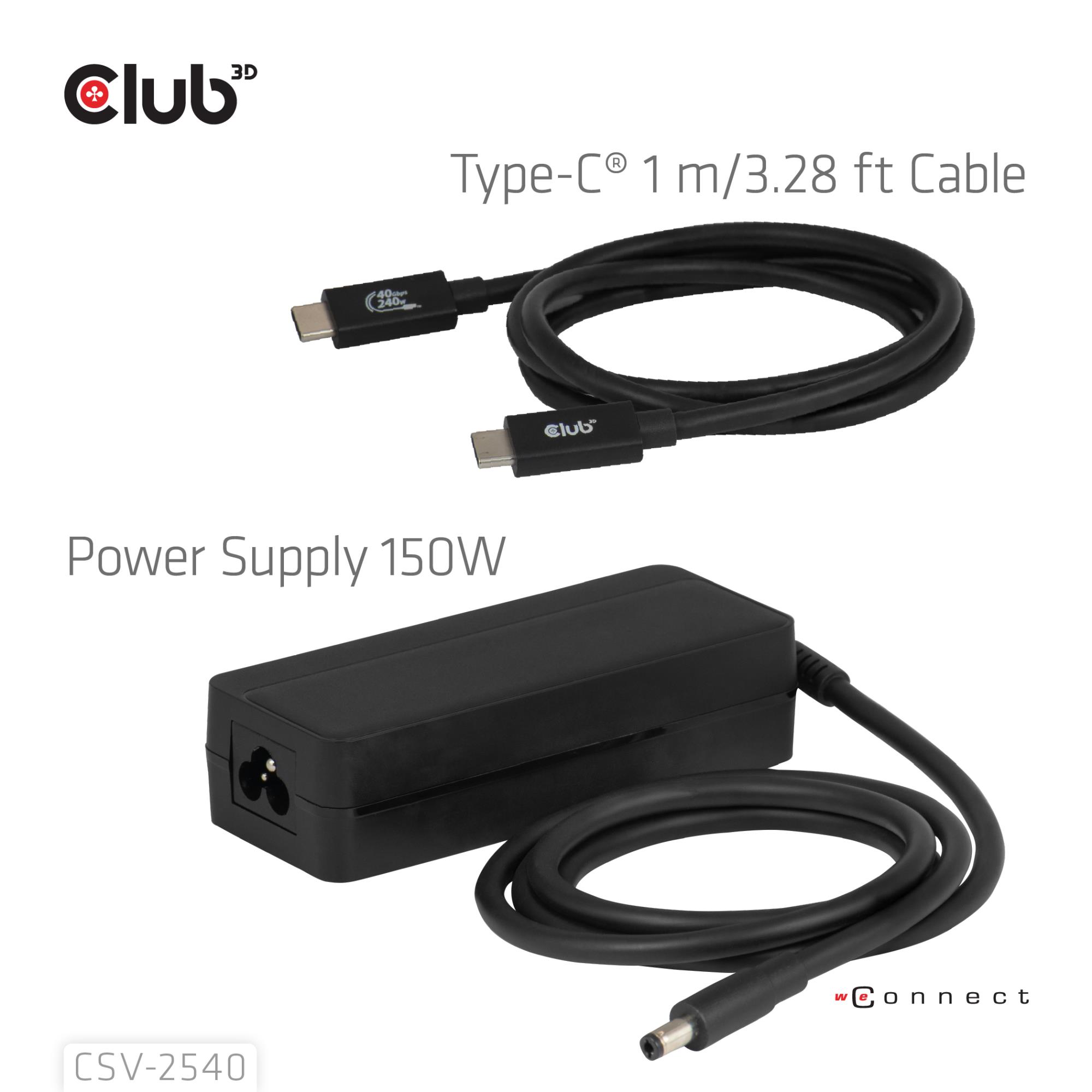 NB ACC DOCKING STATION 14IN1/USB-C 150W CSV-2540 CLUB3D - Image 11