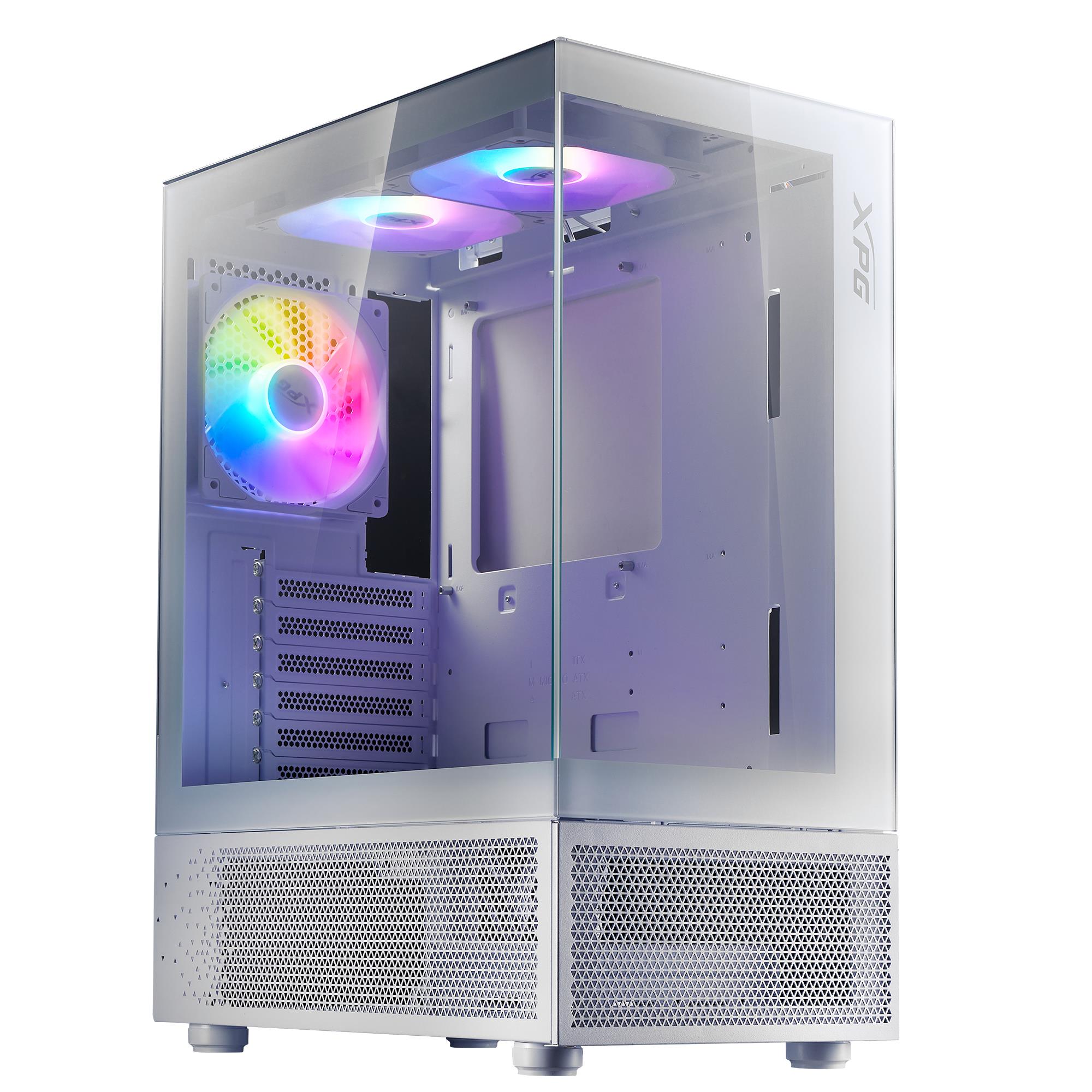 Case ADATA INVADER X MINI MidiTower Case product features Transparent panel ATX MicroATX MiniITX Colour White INVADERXMINIMT-WHCWW - Image 5