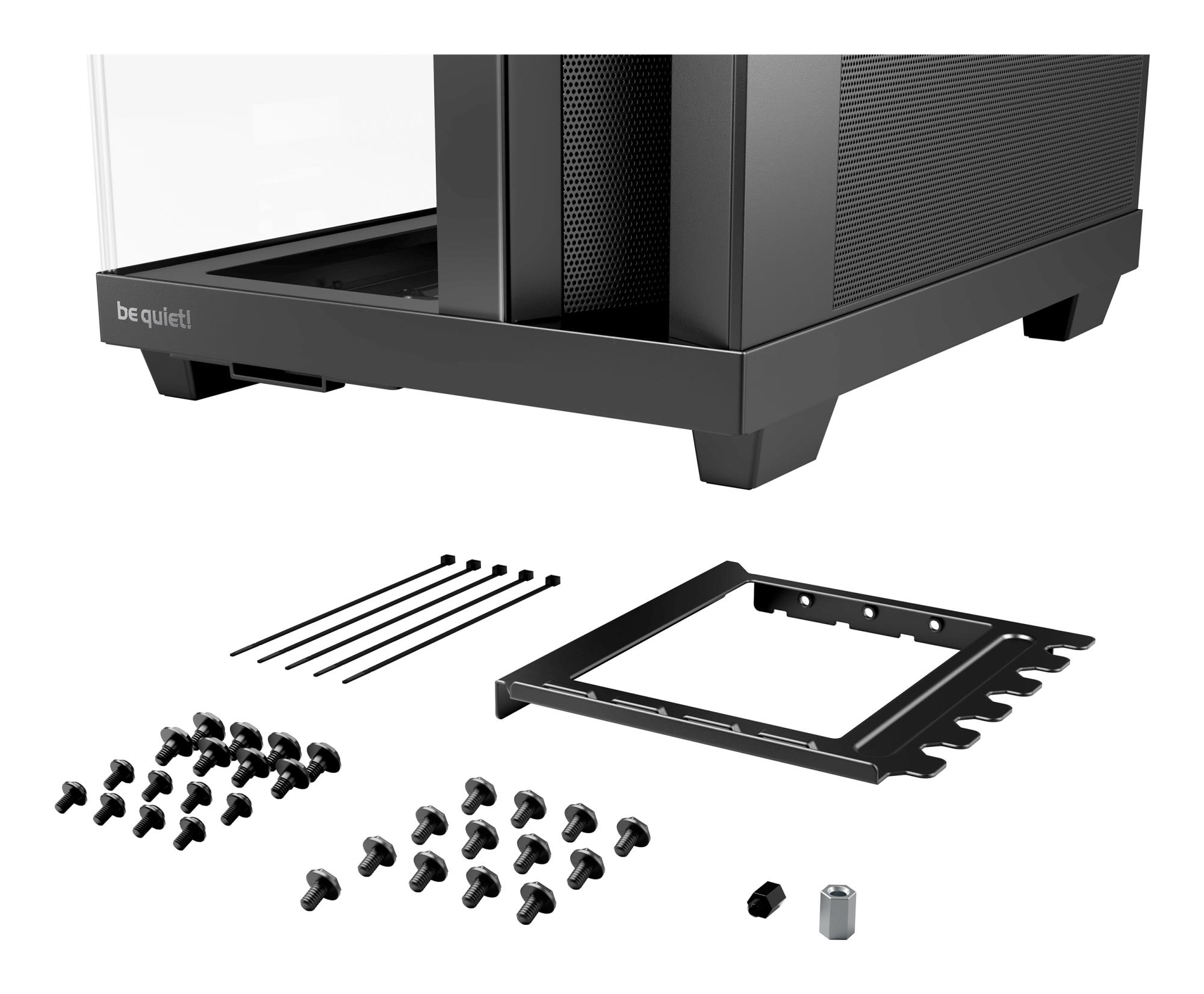 Case BE QUIET ATX/micro ATX/Mini-ITX Black Midi Tower PC BGW85 - Image 6