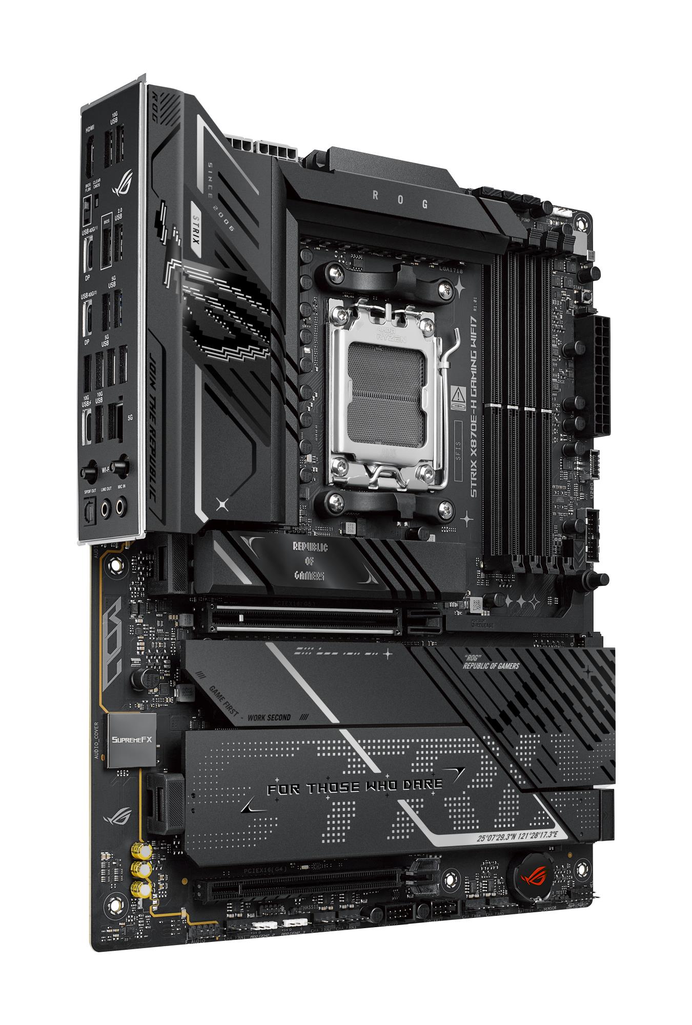 Mainboard ASUS AMD X870E SAM5 ATX Memory DDR5 Memory slots 4 STRIXX870E-HGAMWIFI7 - Image 2