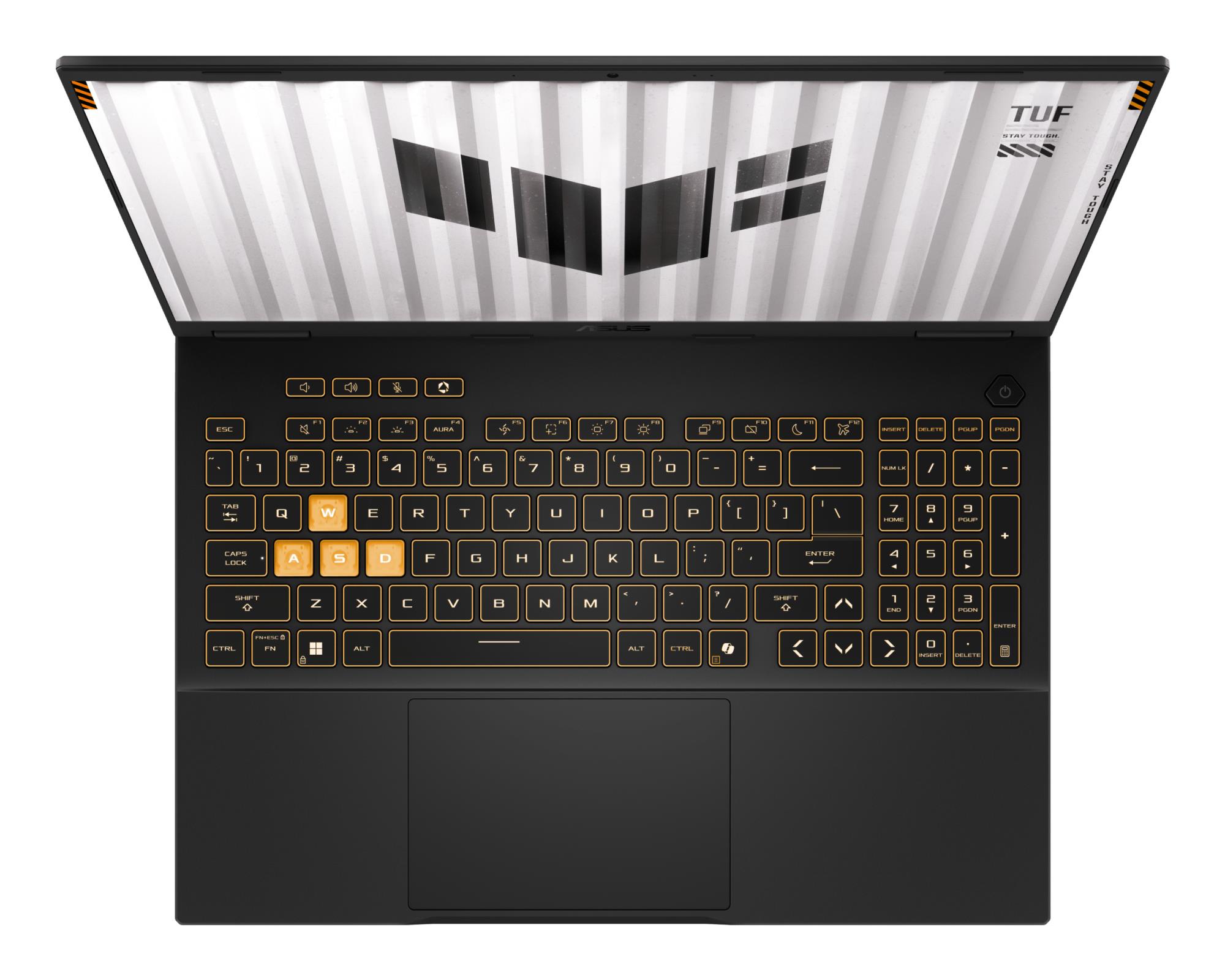 Notebook ASUS TUF FX608JHI-QT325W CPU Intel® CoreT i5 i5-14450HX 16 " 2560 x 1600 pixels RAM 16 GB DDR5-SDRAM SSD 512 GB Discrete graphics NVIDIA® GeForce RTXT 5050 8 GB On-board graphics Yes Numeric keypad Yes OS installed Windows 11 Home Colour Black,Grey Weight 2.2 kg 5600 MHz 90NR0NA1-M00LH0 - Image 7