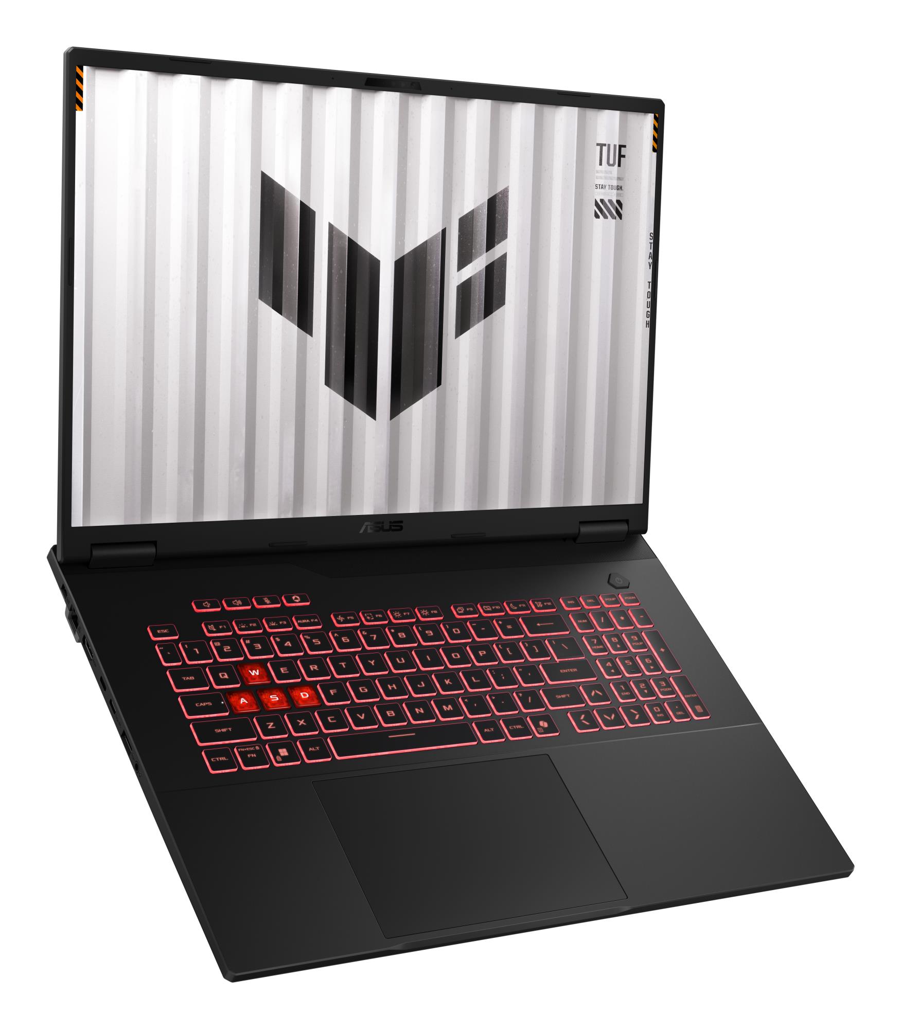 Notebook ASUS TUF Gaming A18 (2025) FA808UM-S8015W CPU Ryzen 7 260 18" 1920x1200 RAM 16GB DDR5 5600 MHz SSD 512GB NVIDIA GeForce RTX 5060 8GB ENG Windows 11 Home Grey 2.6 kg 90NR0NN1-M003S0 - Image 6