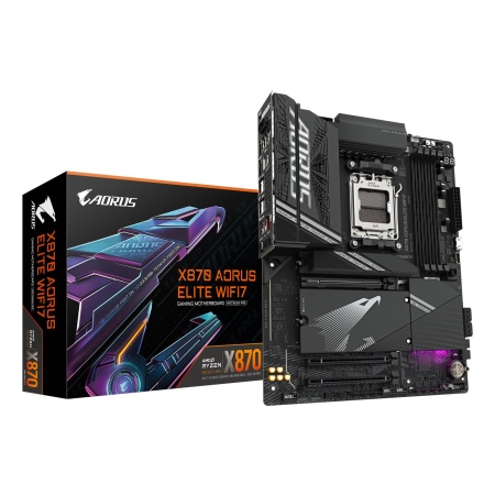 Mainboard GIGABYTE AMD X870 SAM5 ATX Memory DDR5 Memory slots 4 X870AELITEWIFI71.1
