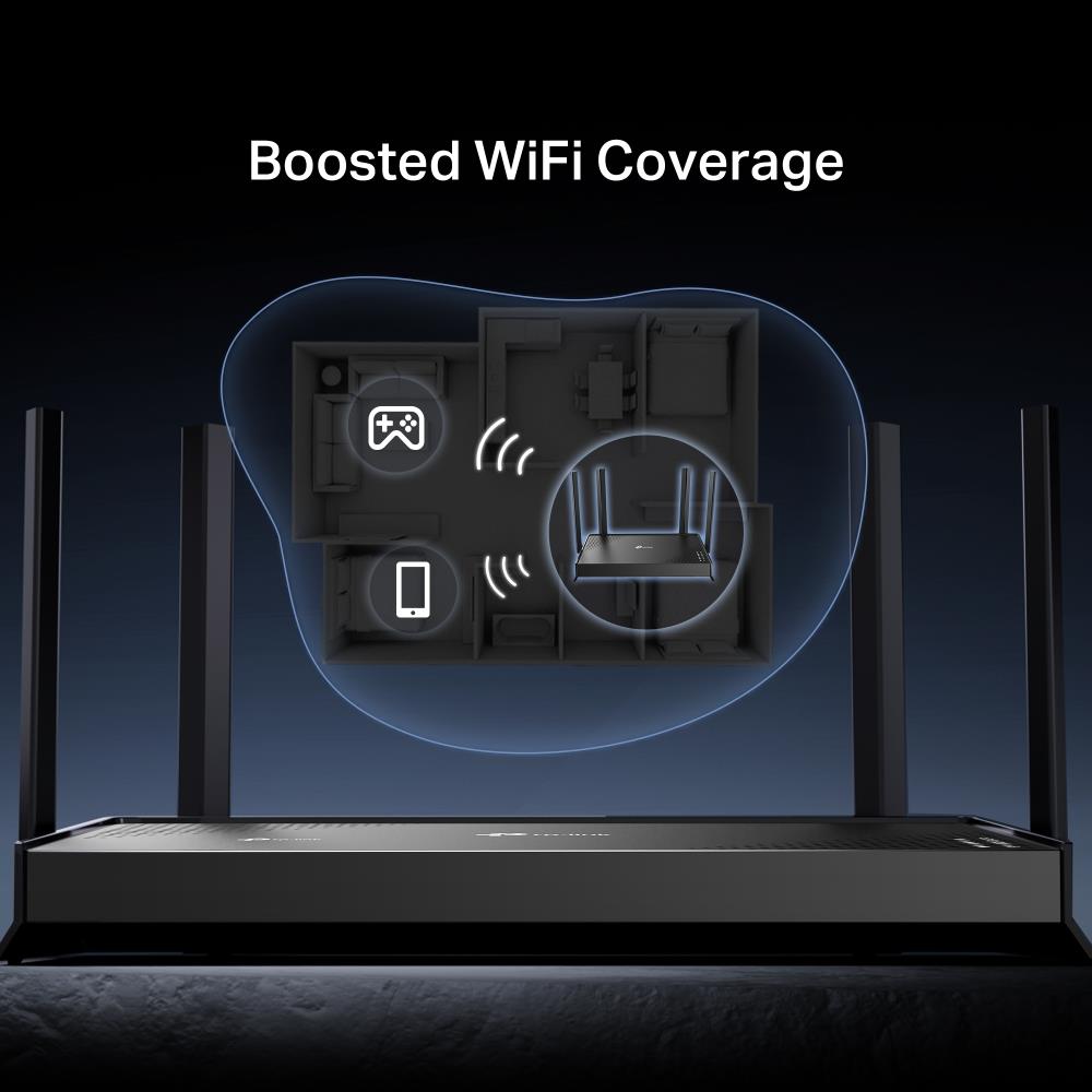 Wireless Router TP-LINK 3600 Mbps Number of antennas 4 ARCHERBE220 - Image 7