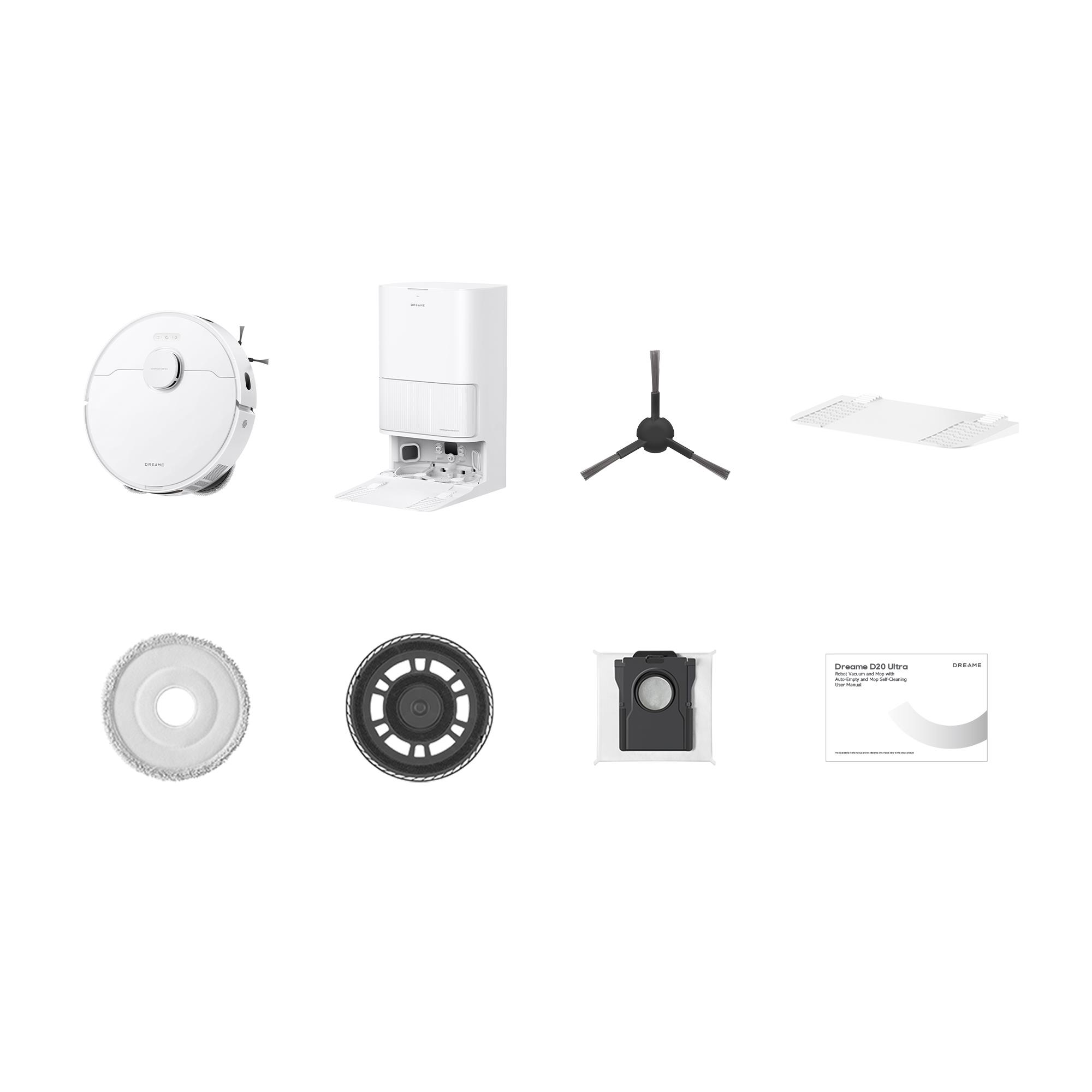 VACUUM CLEANER ROBOT/D20 ULTRA RLD31SE-WH DREAME - Image 3